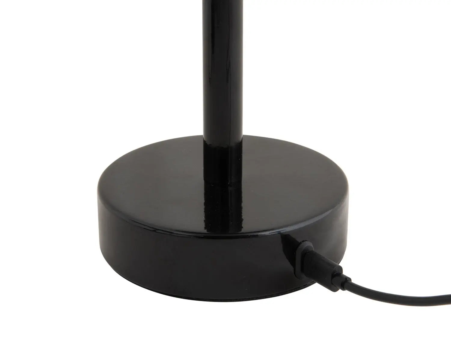 Table lamp James LED iron shiny black