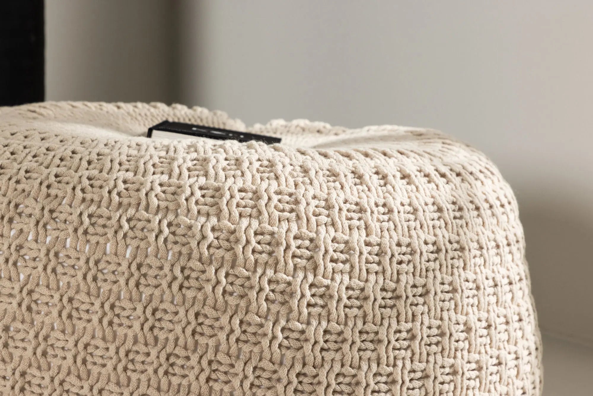 Pouf rond Sam - ø60 - Polyester