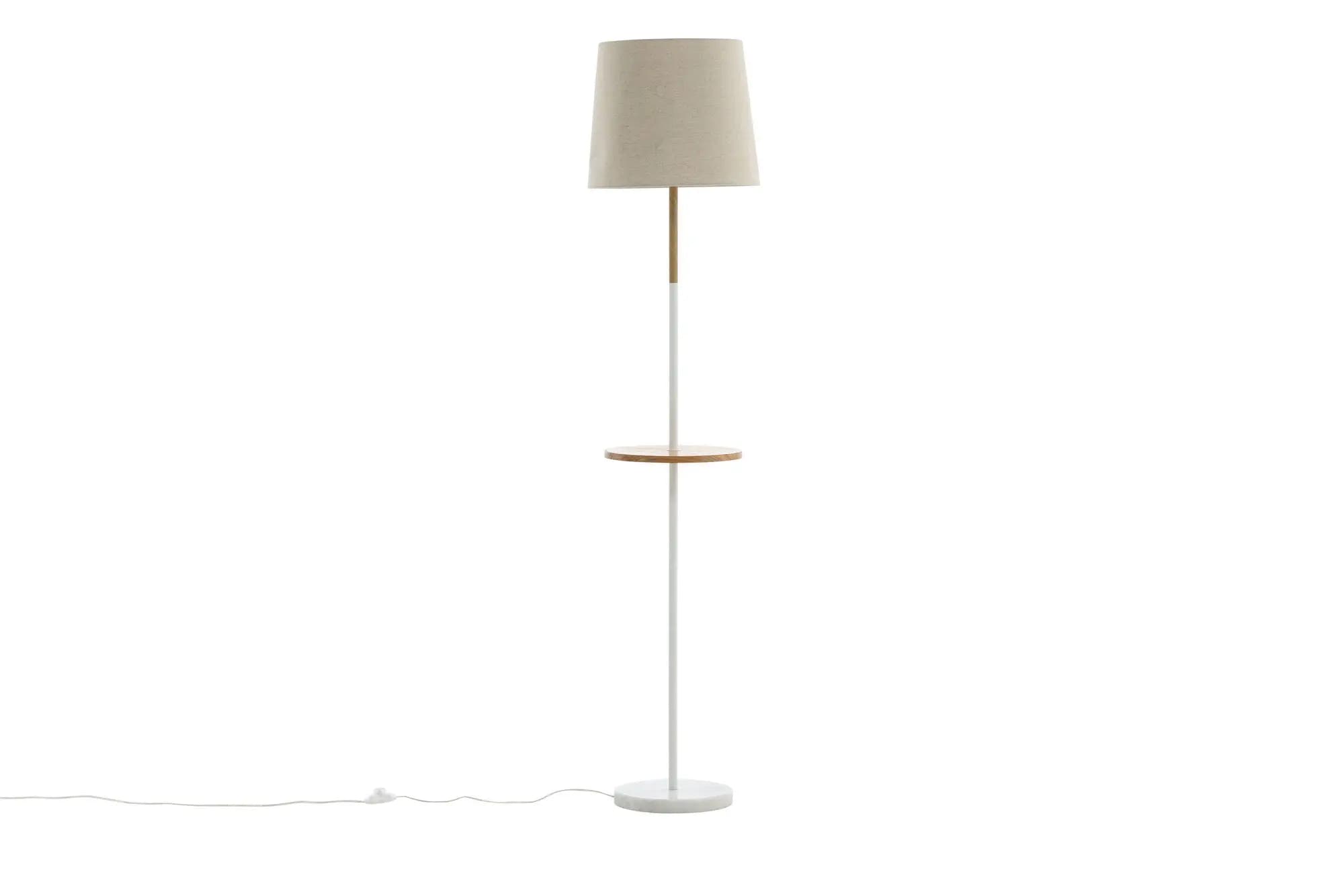 Lampadaire Hattman - 165x36x36 - Polyester Lin
