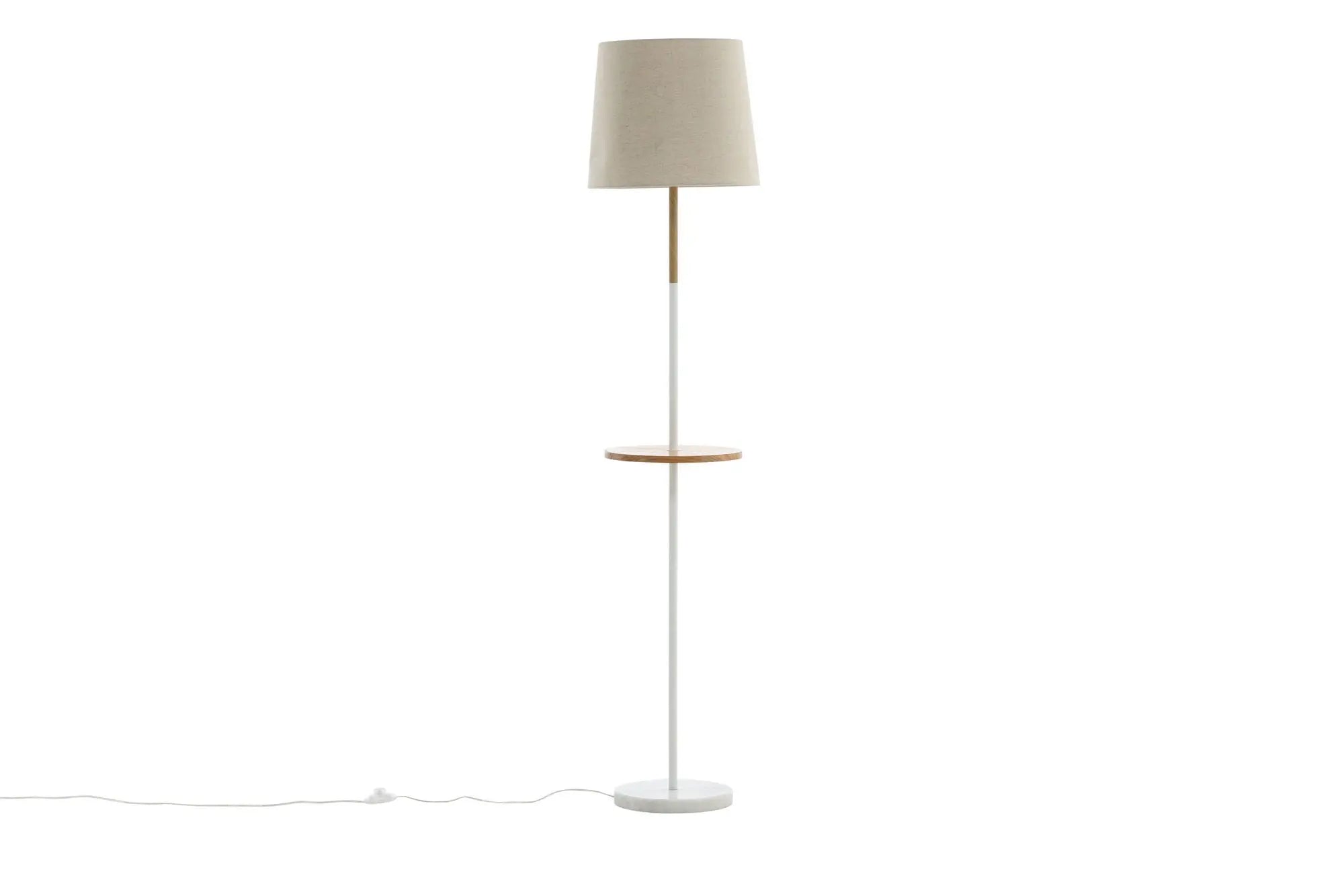 Lampadaire Hattman - 165x36x36 - Polyester Lin