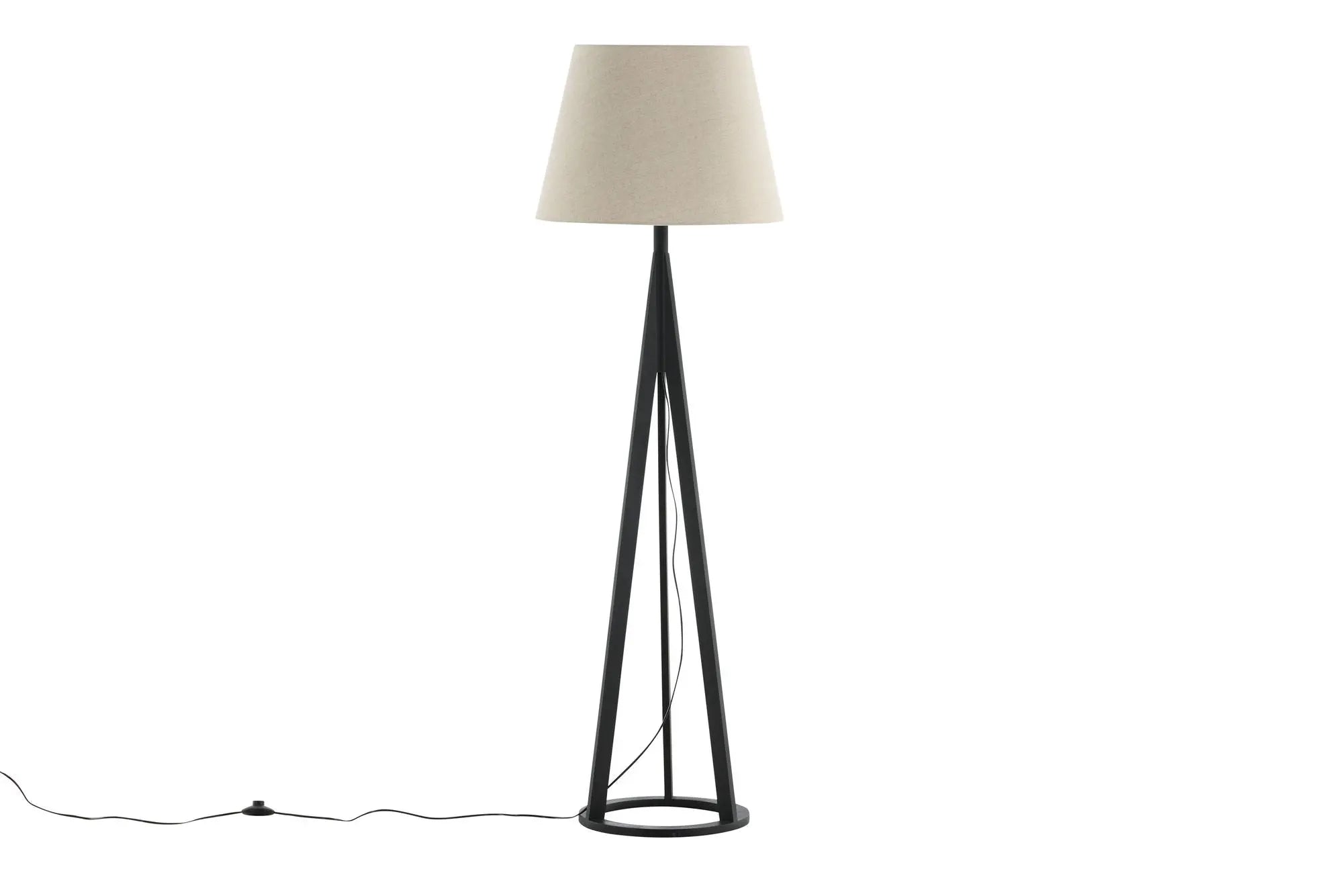 Lampadaire Kona - 160x51x51 - Polyester Lin