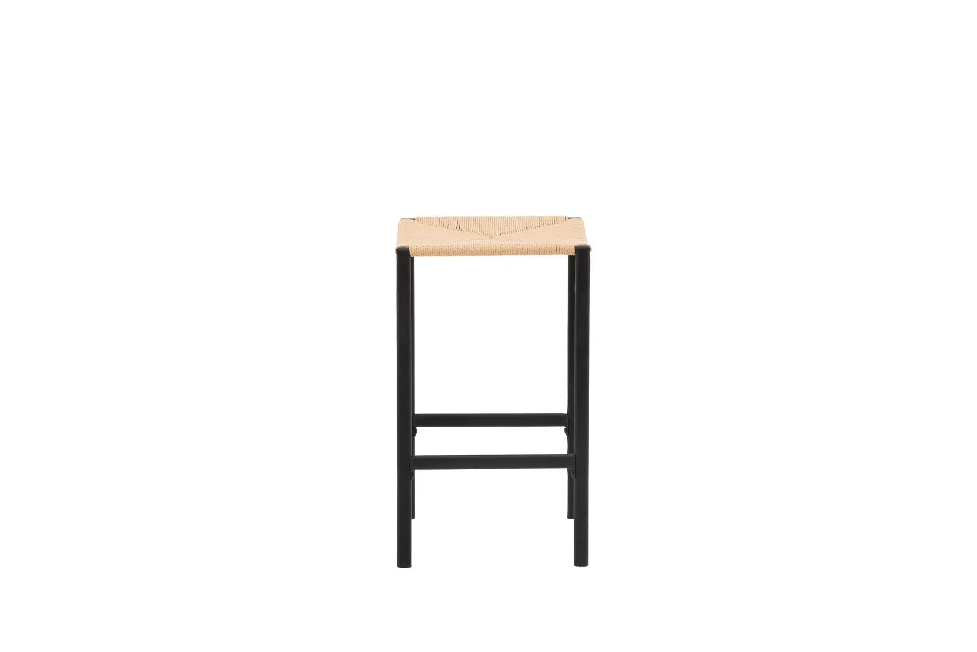 Lot de 2 tabourets de bar Polly - 40 x 45 x 66 - Acier