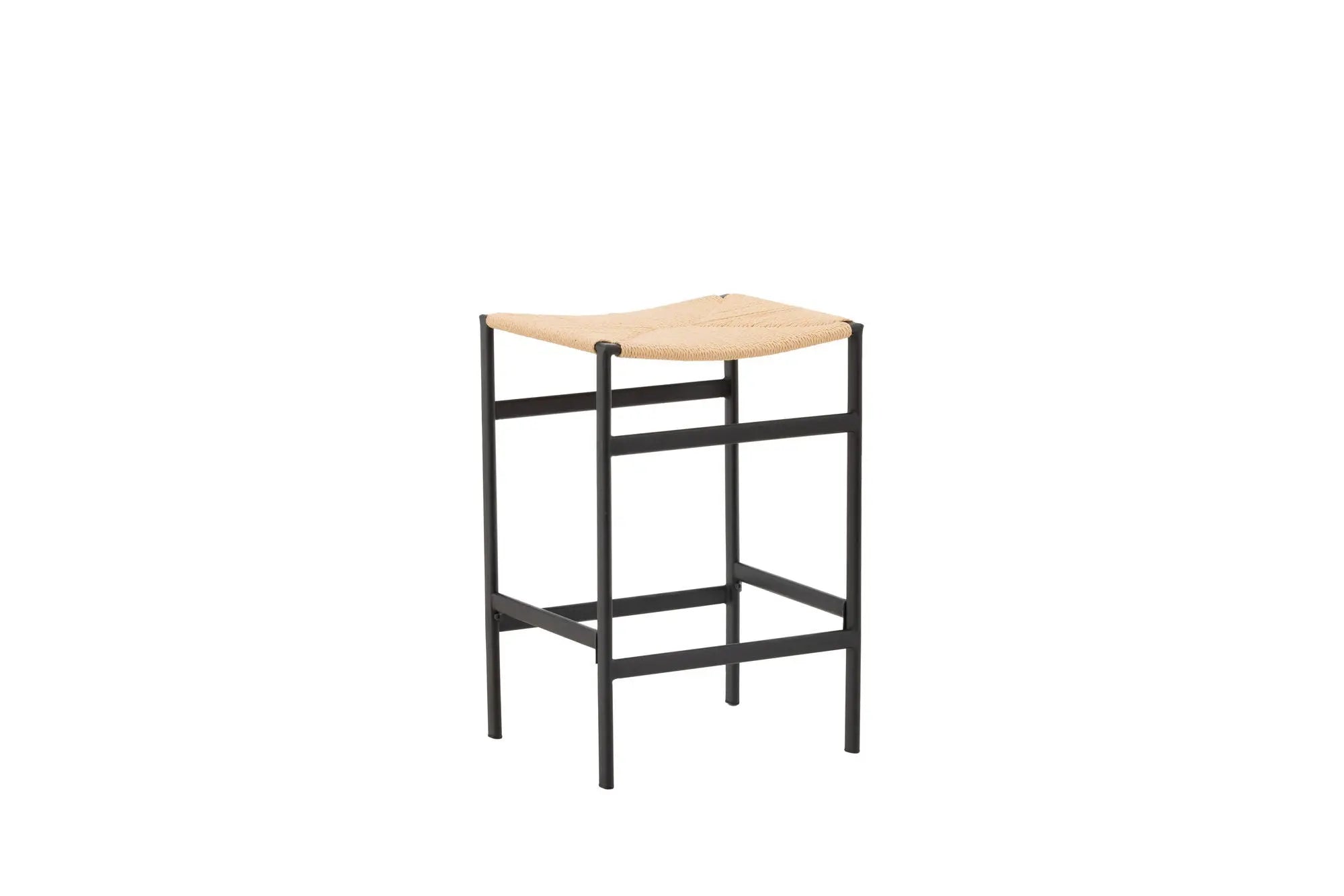 Lot de 2 tabourets de bar Polly - 40 x 45 x 66 - Acier
