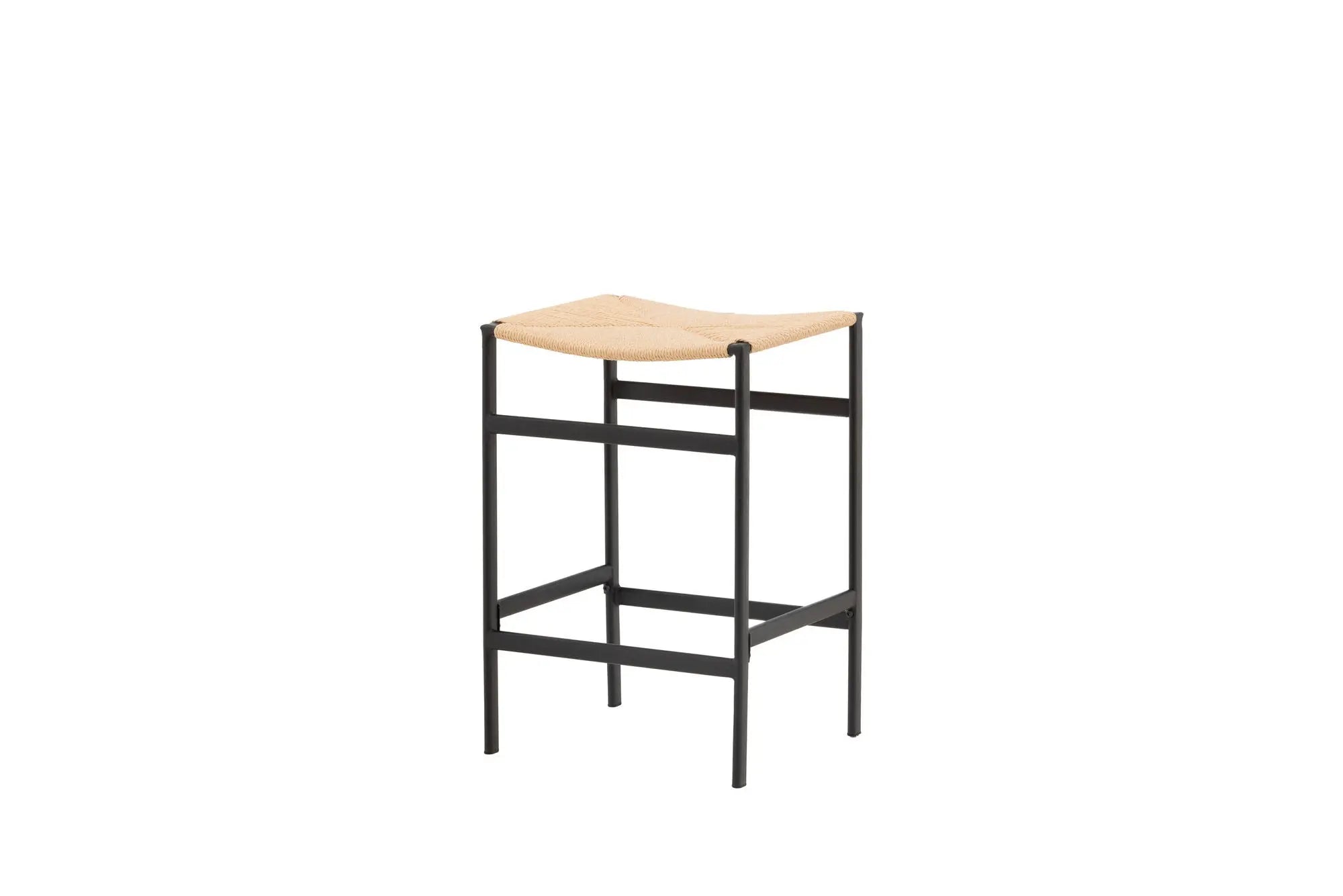 Lot de 2 tabourets de bar Polly - 40 x 45 x 66 - Acier