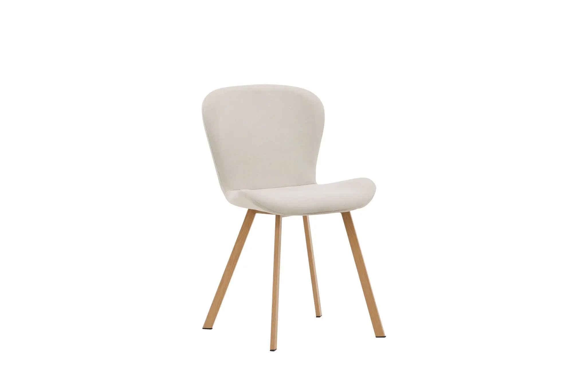 Lot de 2 chaises de salle à manger Lilja - 50 x 48 x 80 - Acier