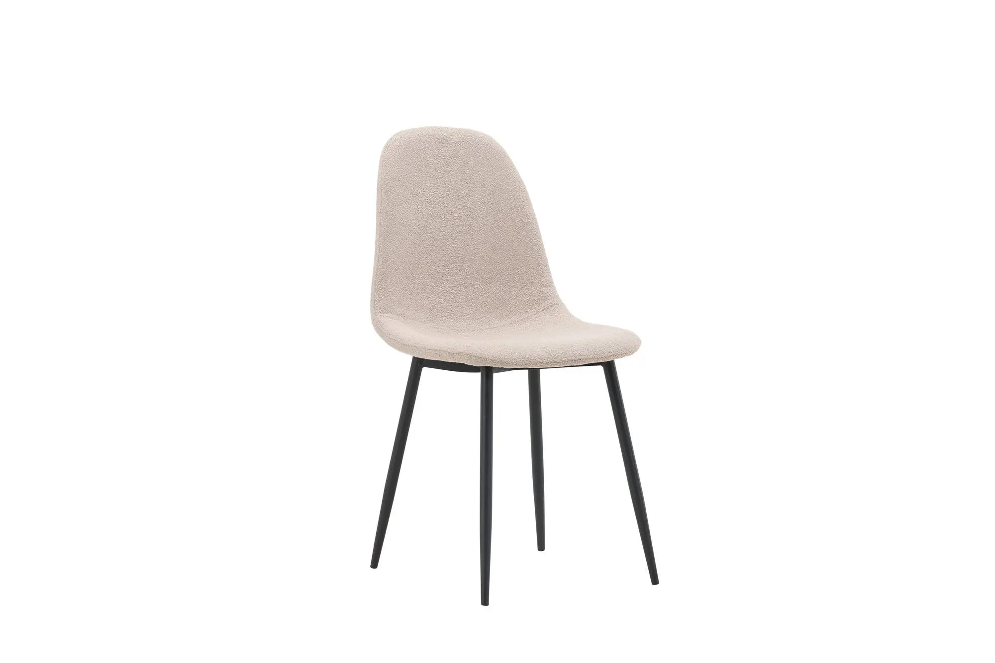 Lot de 2 chaises de salle à manger Polar - 53 x 88 x 46 - Acier