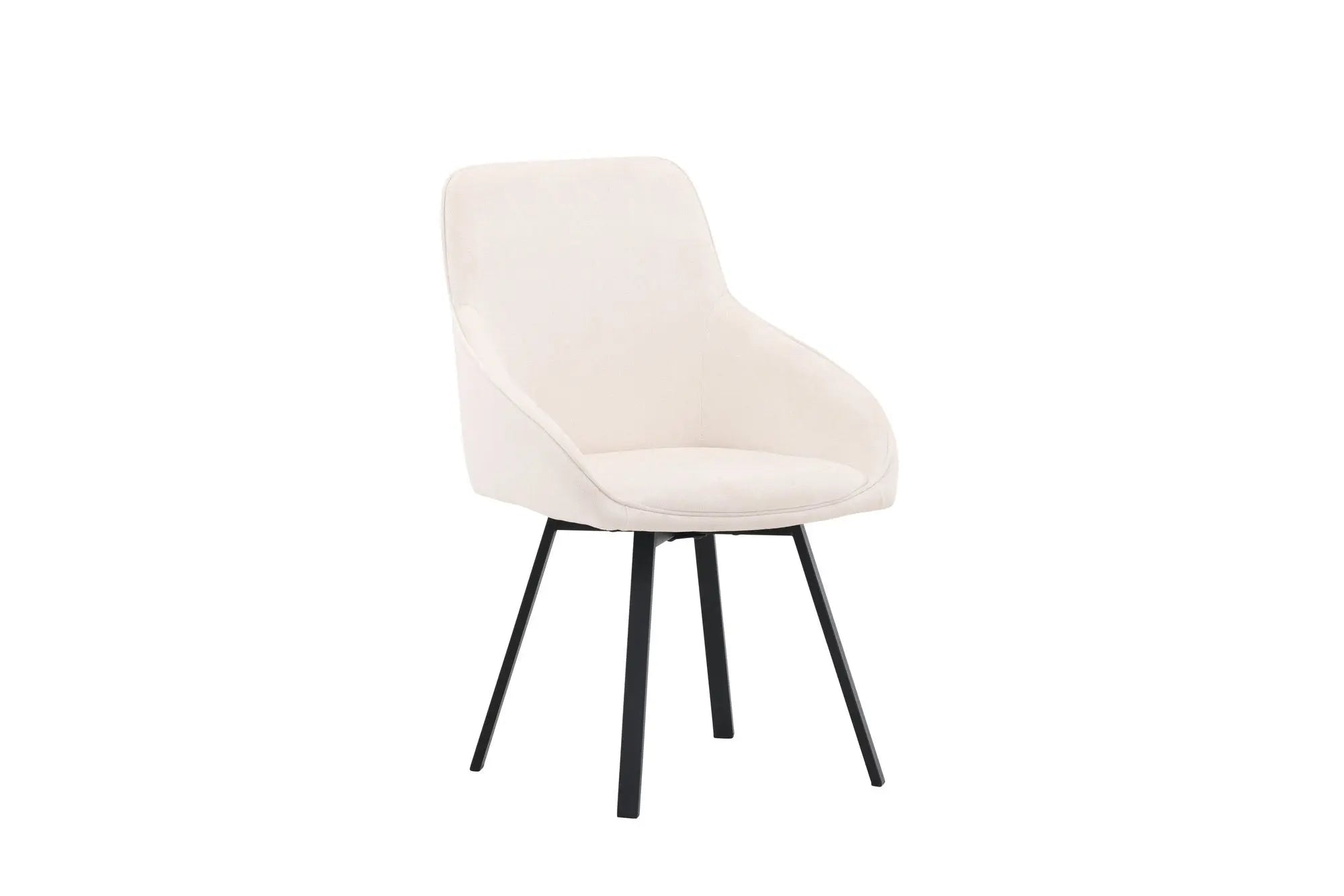 Lot de 2 chaises de salle à manger Rosie - 60 x 55 x 88 - Acier
