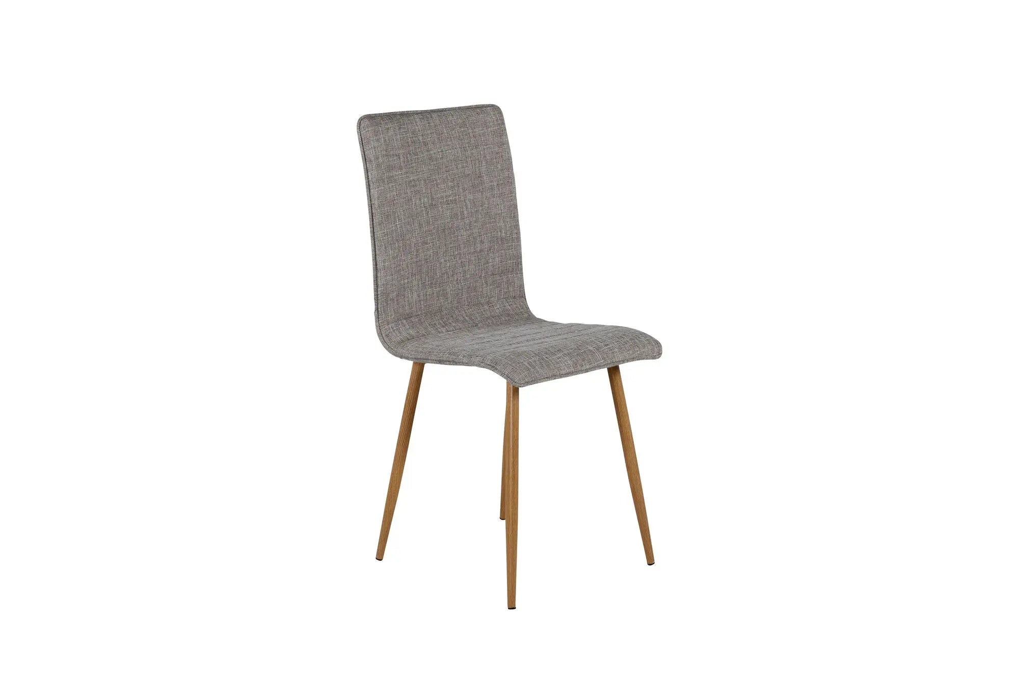 Lot de 2 chaises de salle à manger Windu - 52 x 92 x 41 - Polyester Lin