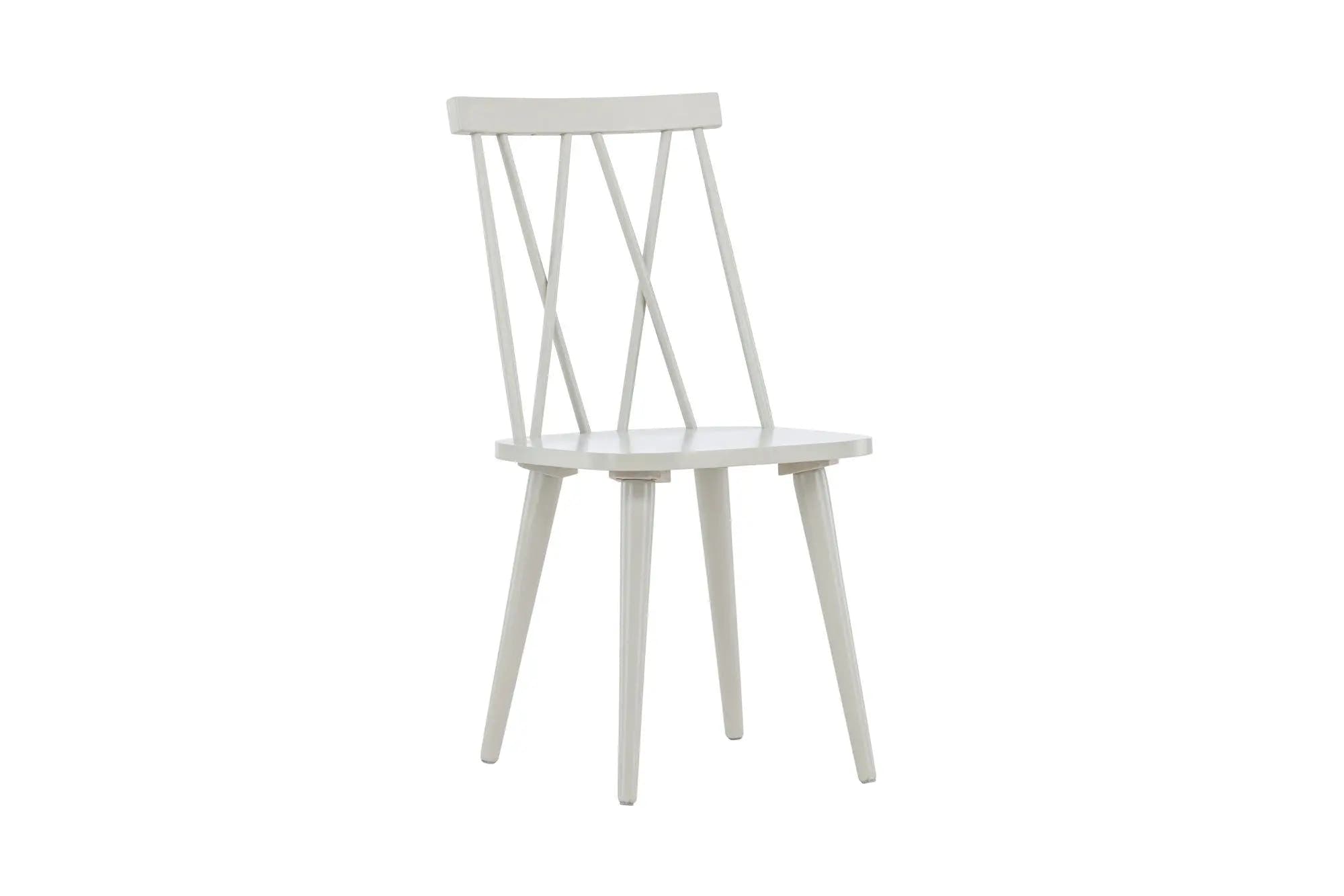 Lot de 2 chaises de salle à manger Mariette - 50 x 43 x 88 - Hévéas