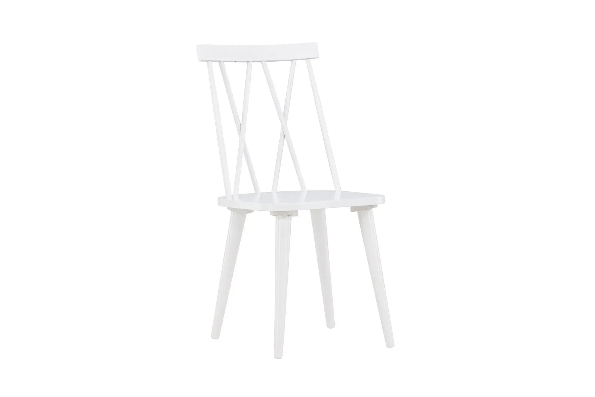 Lot de 2 chaises de salle à manger Mariette - 50 x 43 x 88 - Hévéas