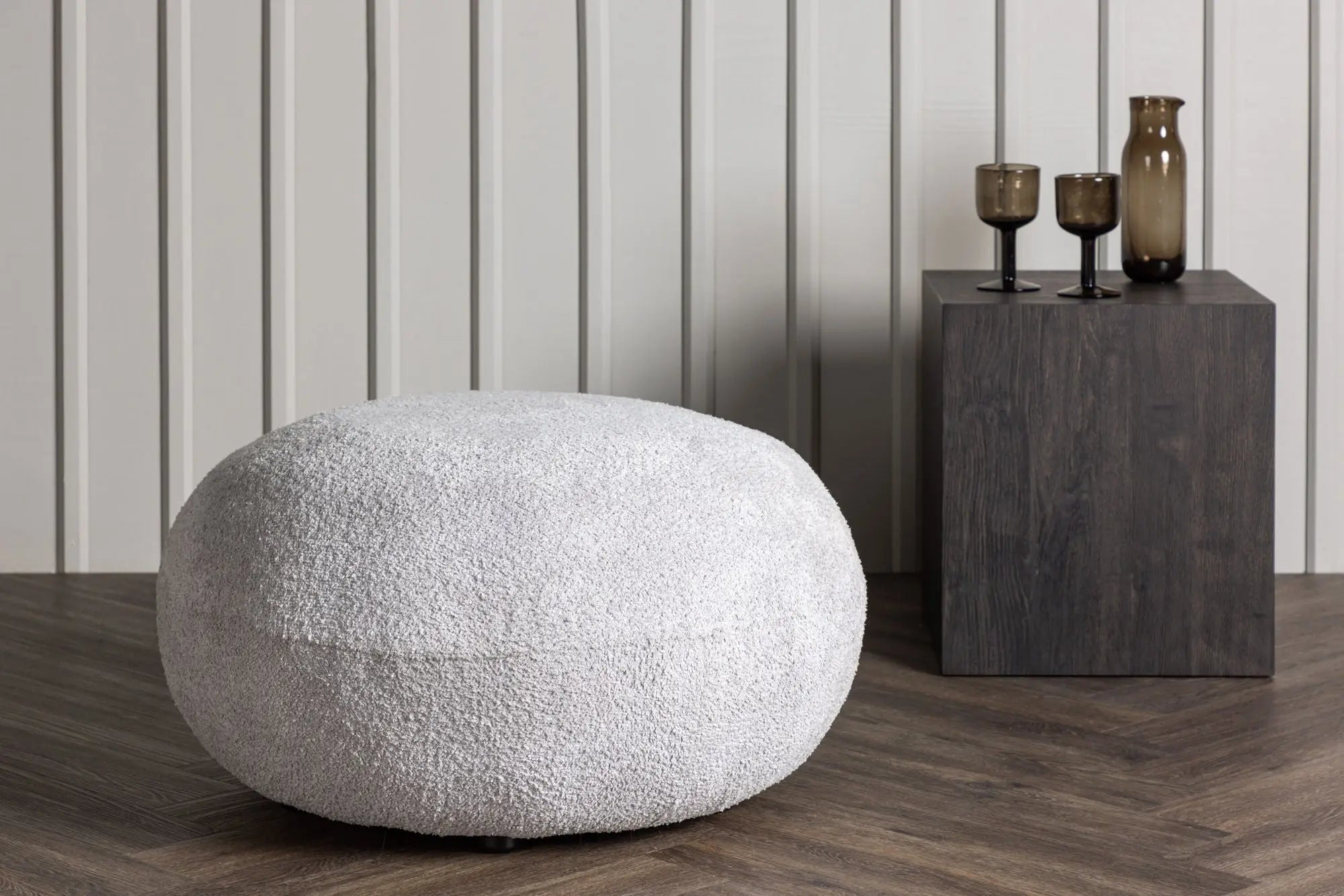 Pouf Bologna - 74 x 74 x 40 - MDF