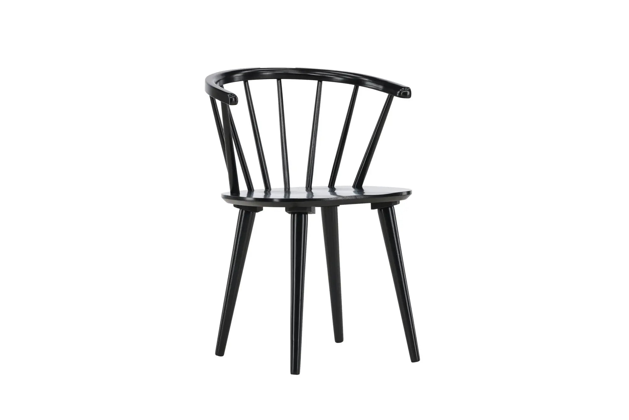 Lot de 2 chaises de salle à manger Bobby - 53x55x76 - Hévéas