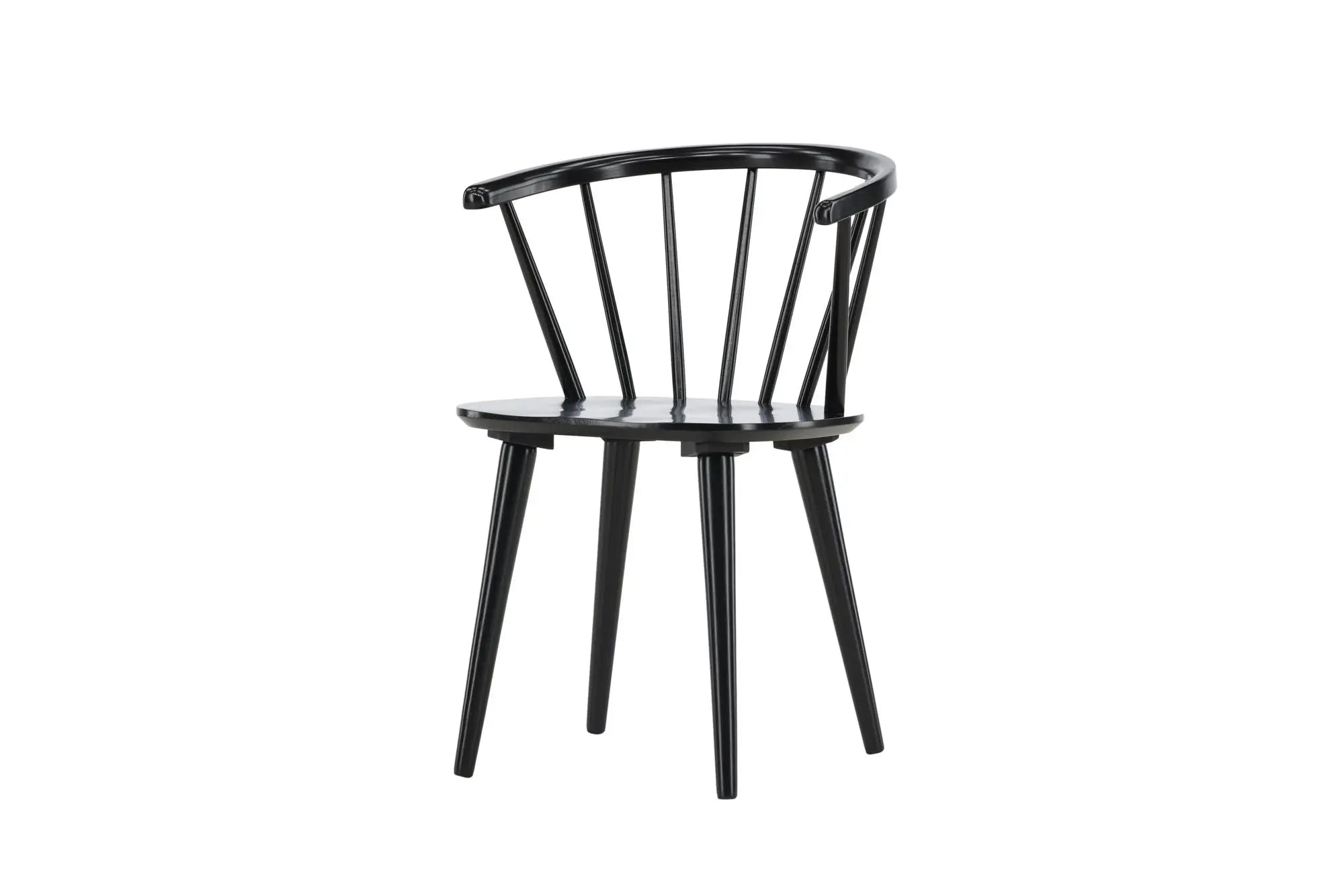 Lot de 2 chaises de salle à manger Bobby - 53x55x76 - Hévéas