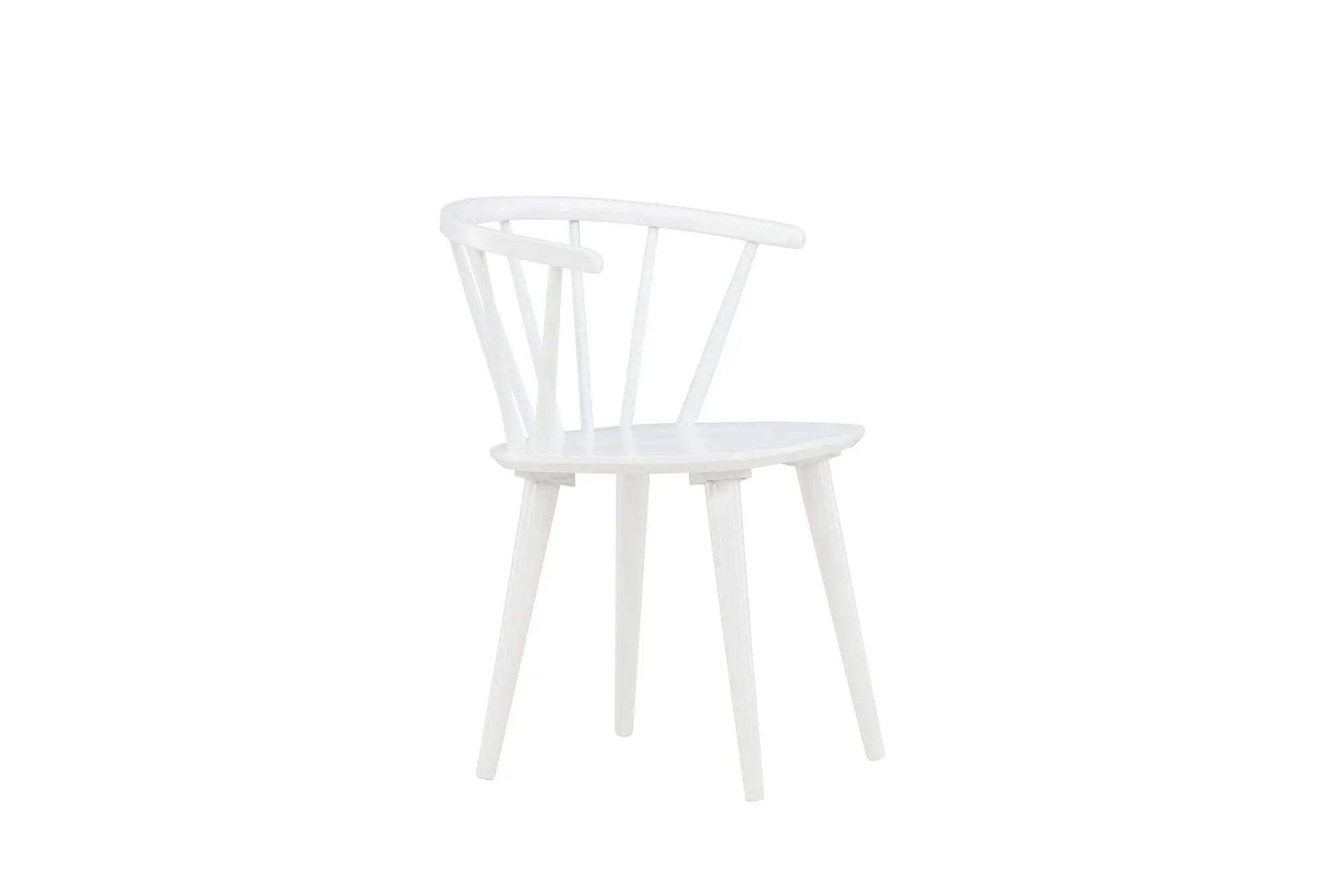 Lot de 2 chaises de salle à manger Bobby - 53 x 55 x 76 - Hévéas