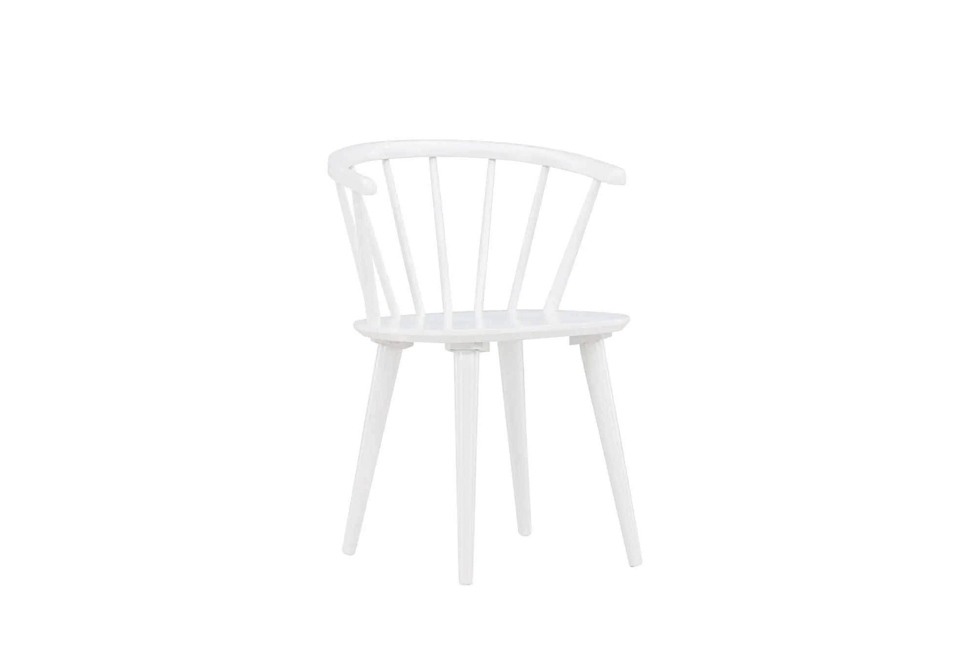 Lot de 2 chaises de salle à manger Bobby - 53 x 55 x 76 - Hévéas
