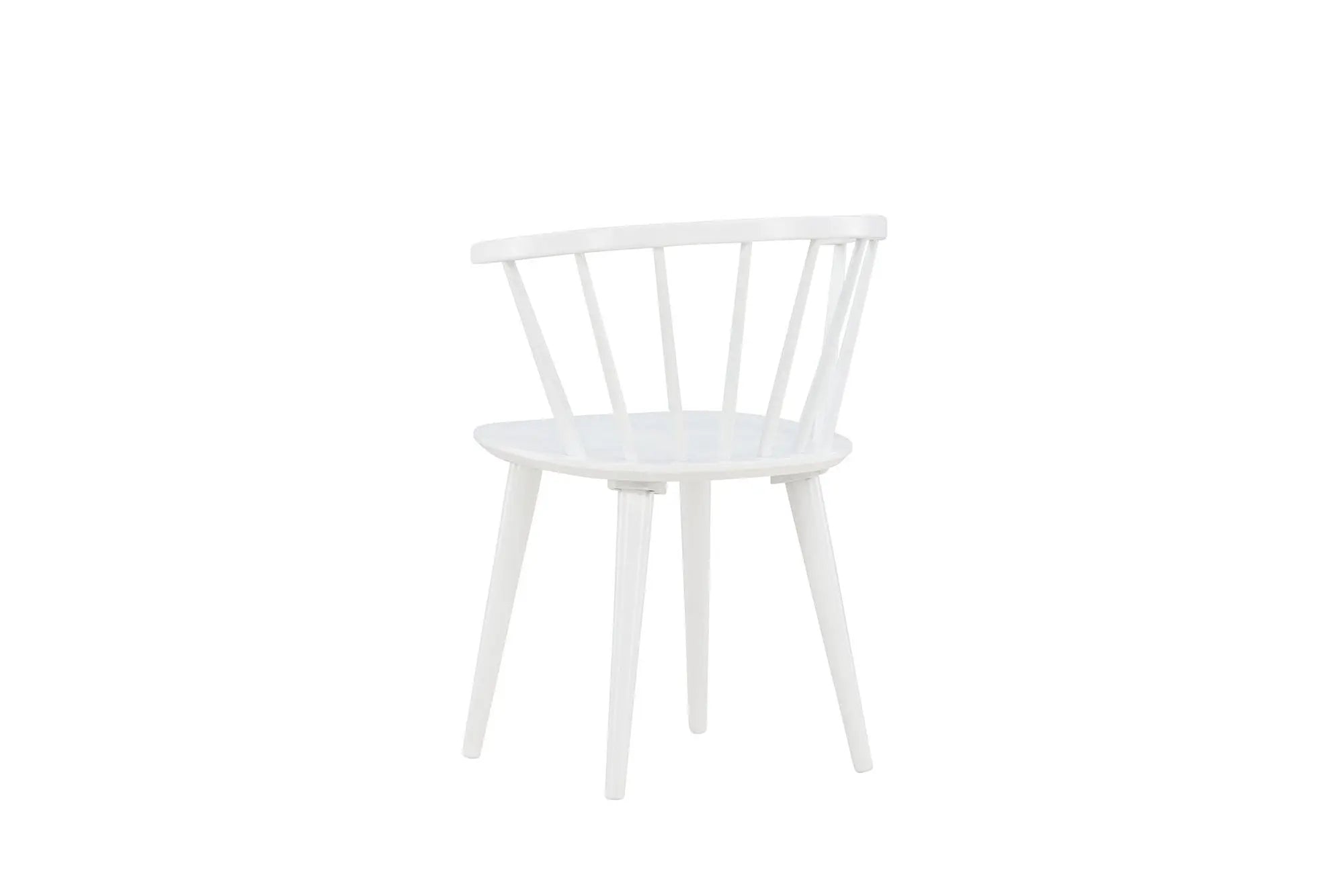 Lot de 2 chaises de salle à manger Bobby - 53 x 55 x 76 - Hévéas