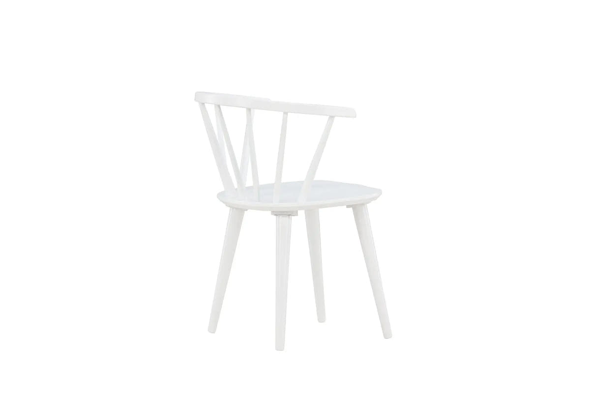 Lot de 2 chaises de salle à manger Bobby - 53 x 55 x 76 - Hévéas