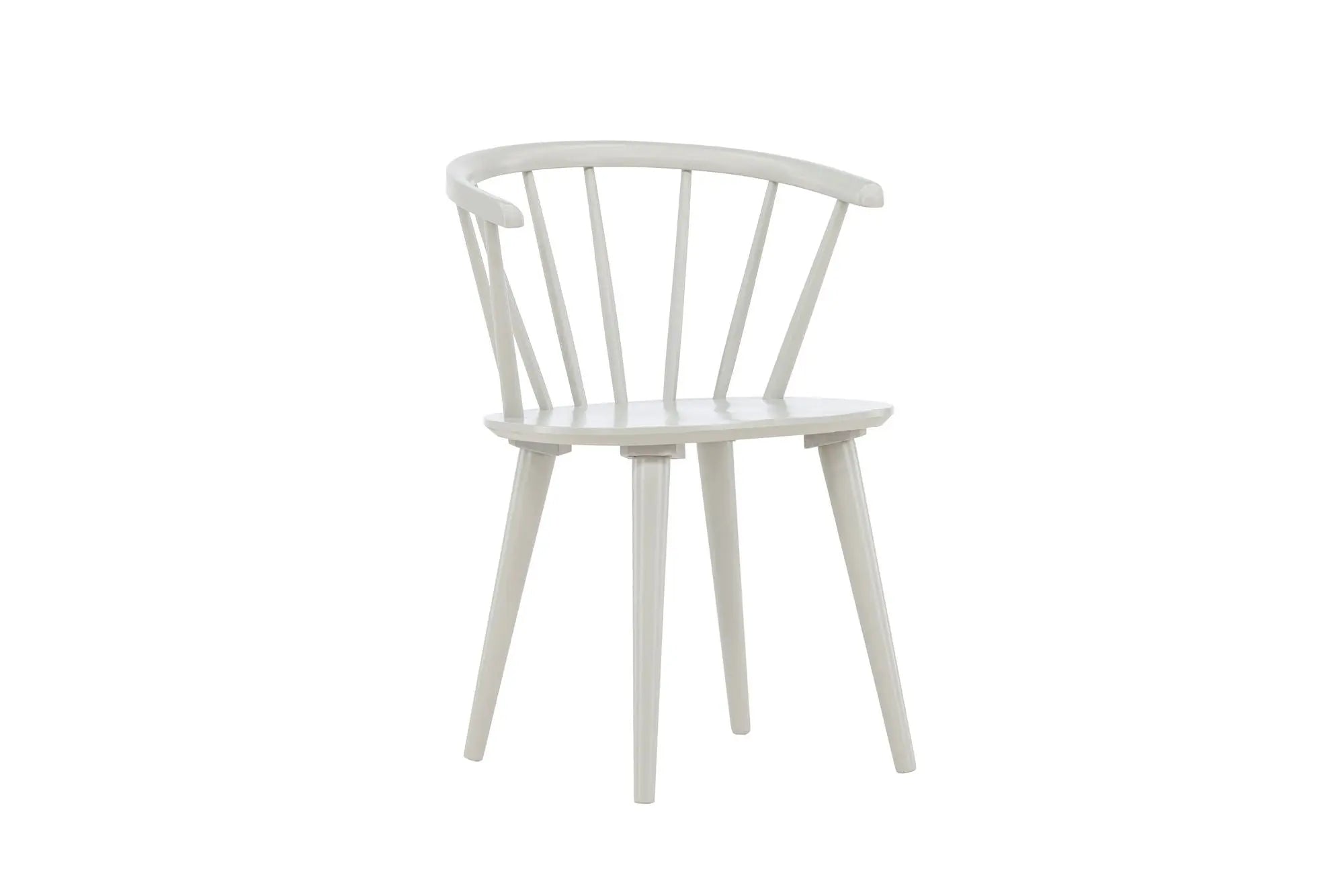 Lot de 2 chaises de salle à manger Bobby - 53x55x76 - Hévéas