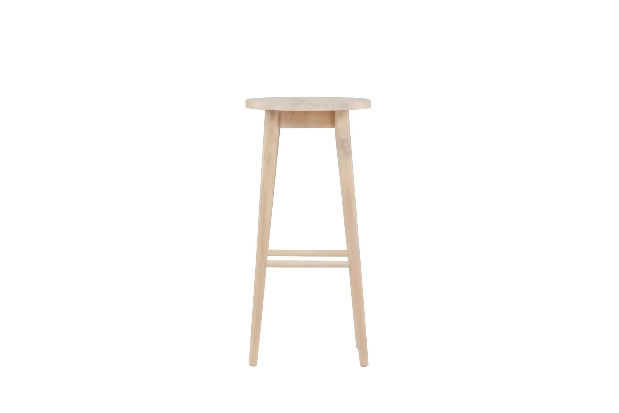 Lot de 2 tabourets de bar Mollösand - 36 x 36 x 75 - Hévéas