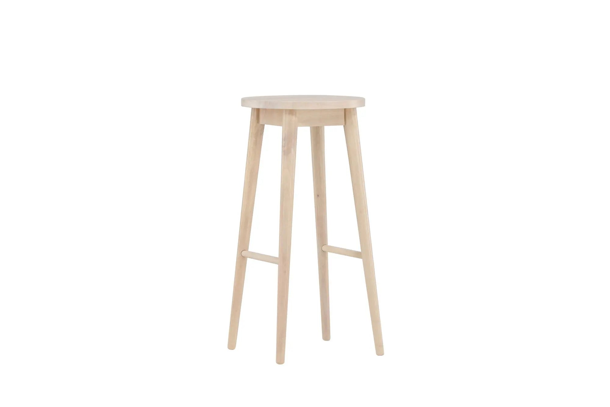 Lot de 2 tabourets de bar Mollösand - 36 x 36 x 75 - Hévéas