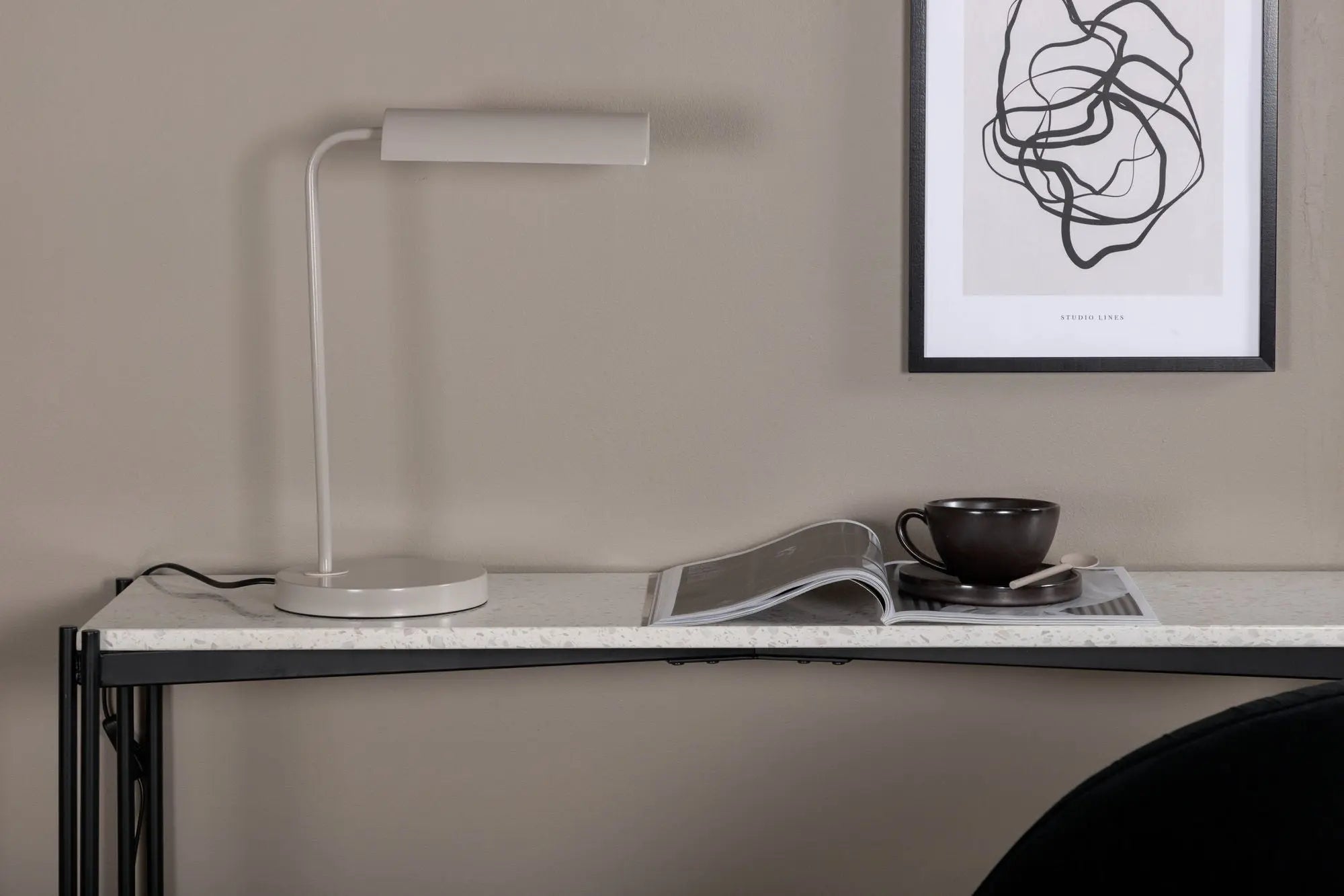Lampe de table Harmonica - 43 x 34 x 18 - Acier