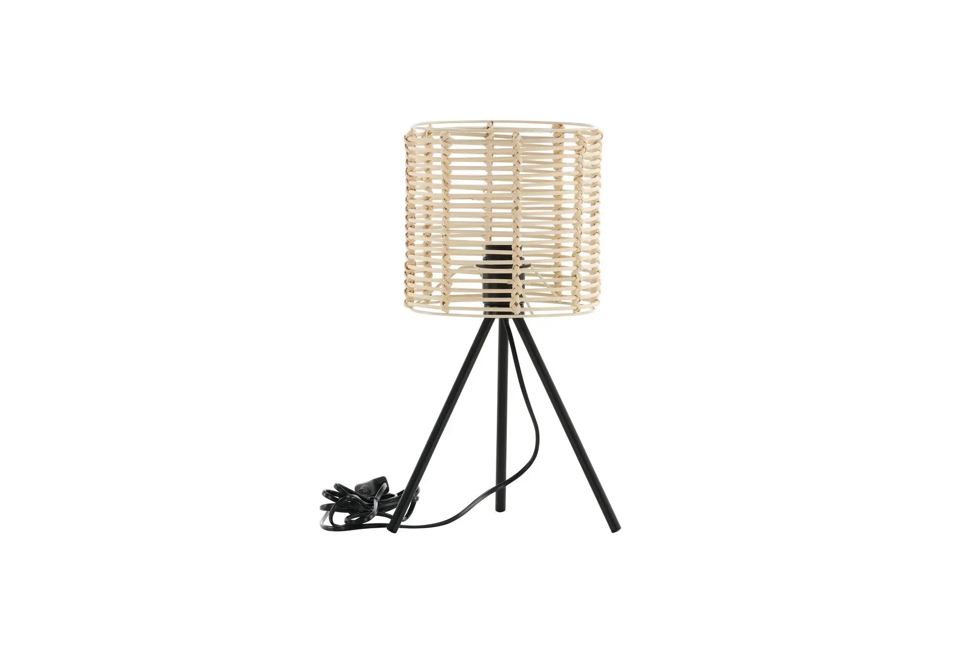 Lampe de table Fence - 40 x 20 x 20 - Rotin