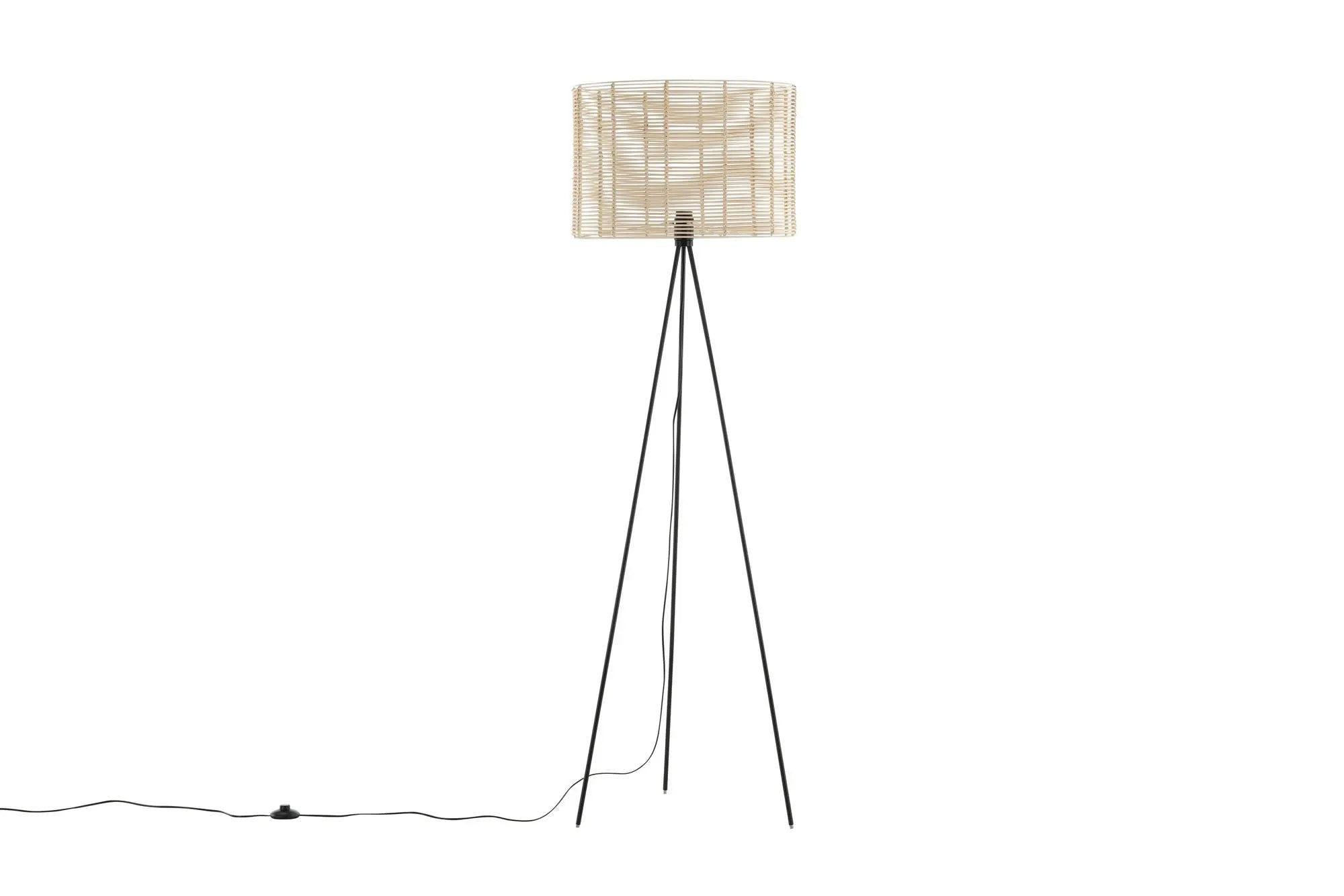 Lampadaire Fence - 160x50x72 - Rotin