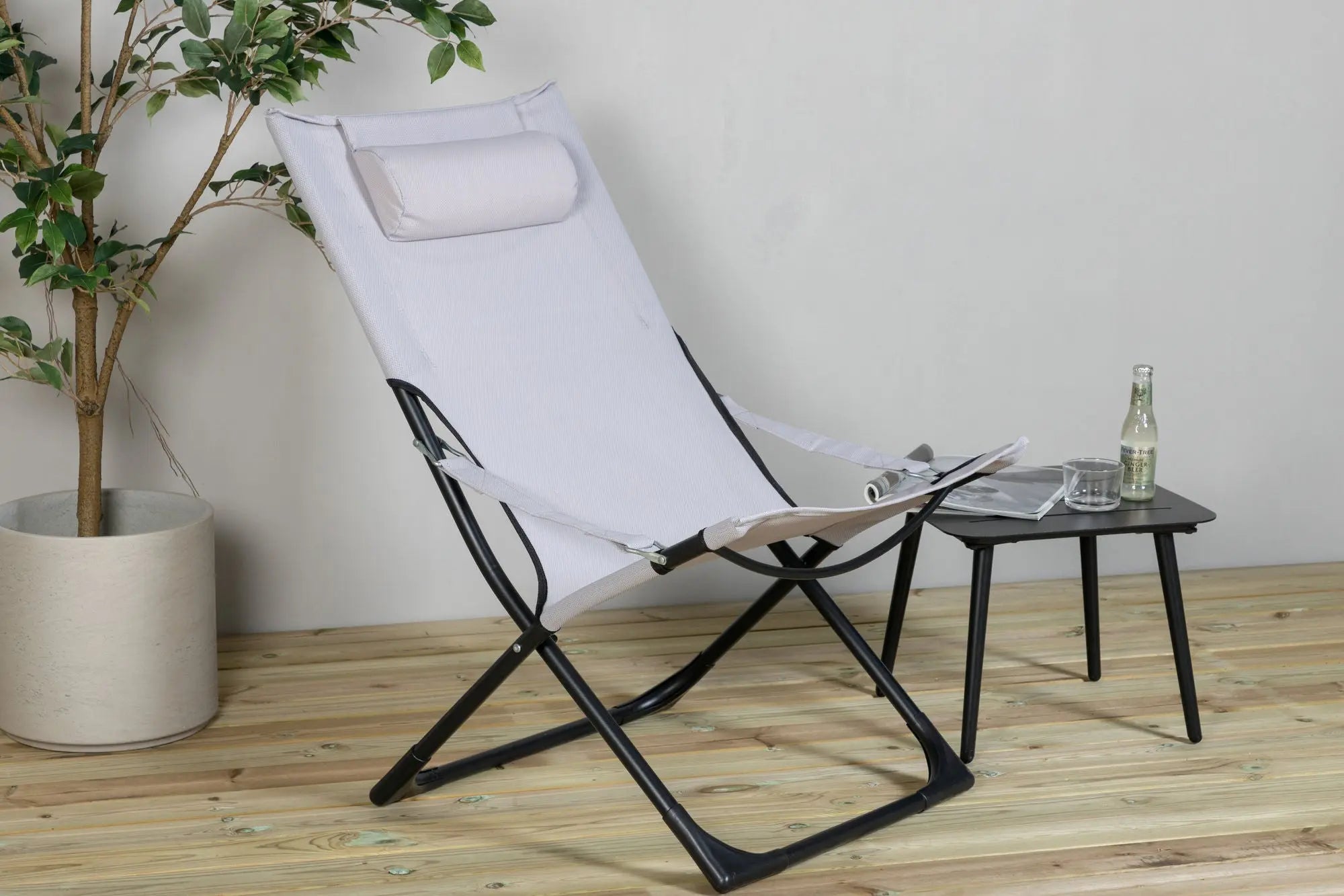 Lot de 2 chaises longues Seville  Loome