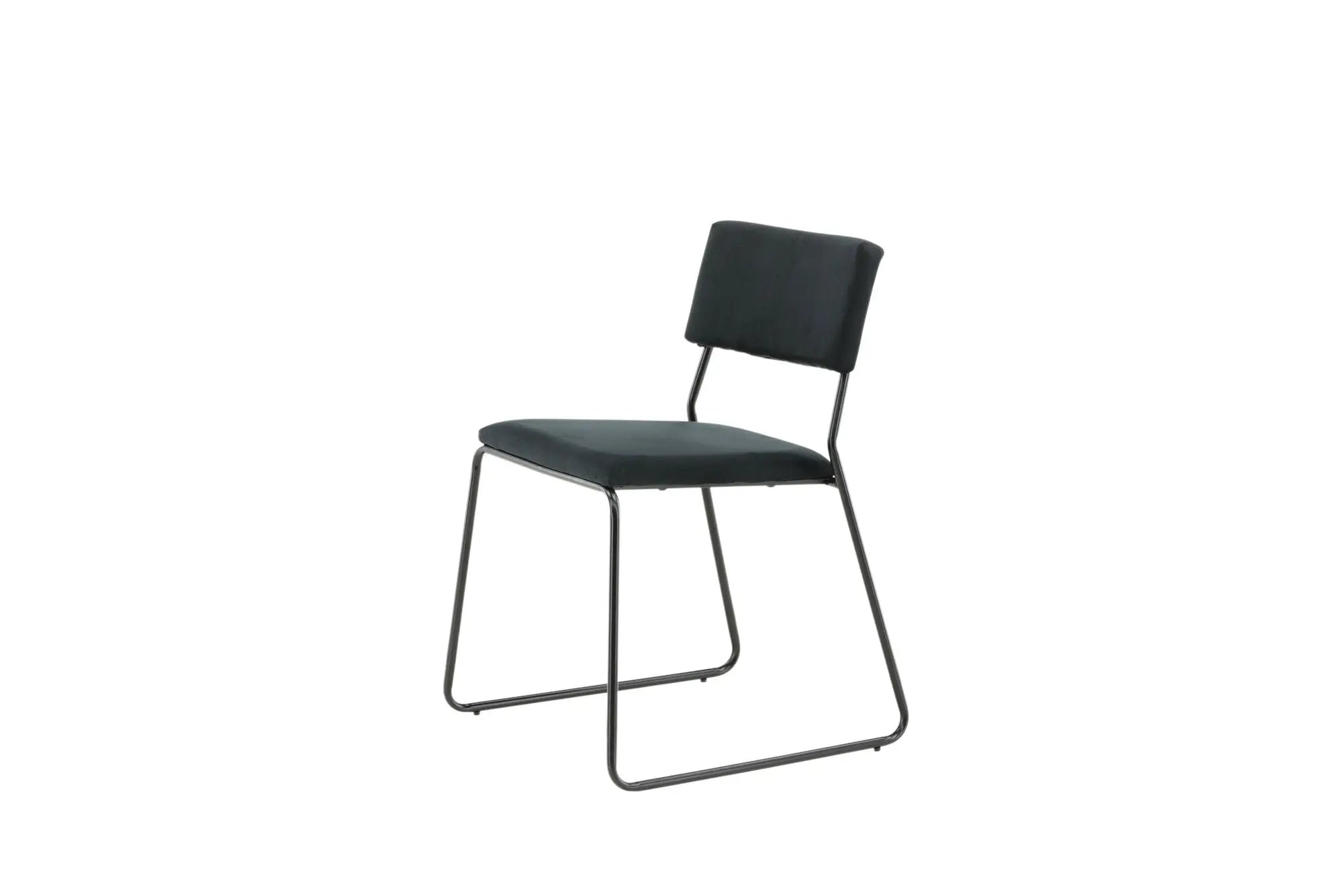 Lot de 2 chaises de salle à manger Kenth - 52 x 76 x 40 - Polyester Velvet