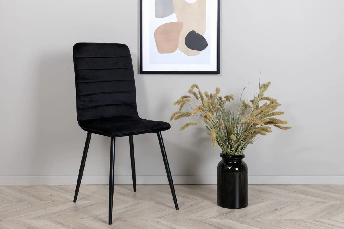 Lot de 2 chaises de salle à manger Windu - 49 x 94 x 43 - Polyester Velvet