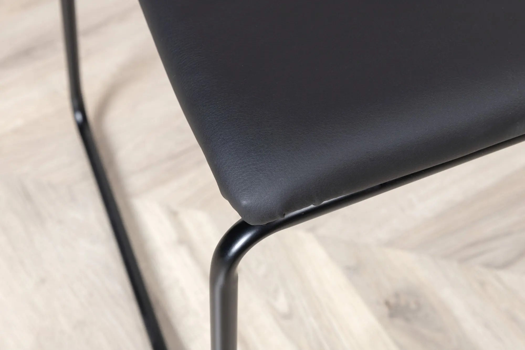 Lot de 2 chaises de salle à manger Kenth - 52 x 76 x 40 - PU