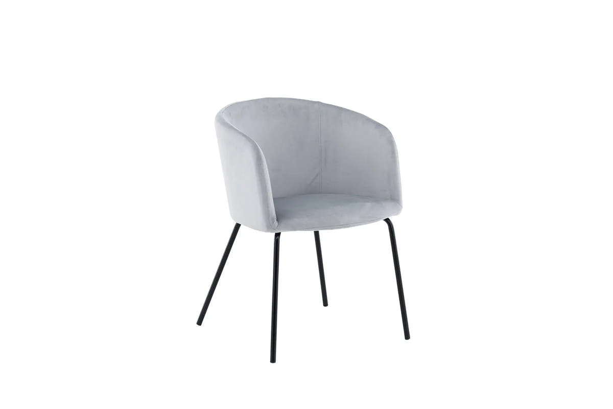 Chaise Berit - 55 x 78 x 55 - Polyester Velvet