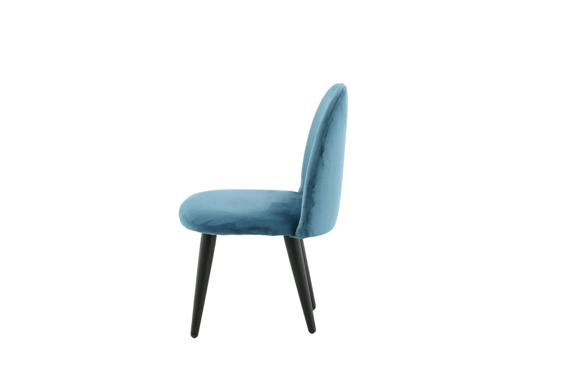 Lot de 2 chaises de salle à manger Velvet - 40 x 42 x 61 - Polyester Velvet