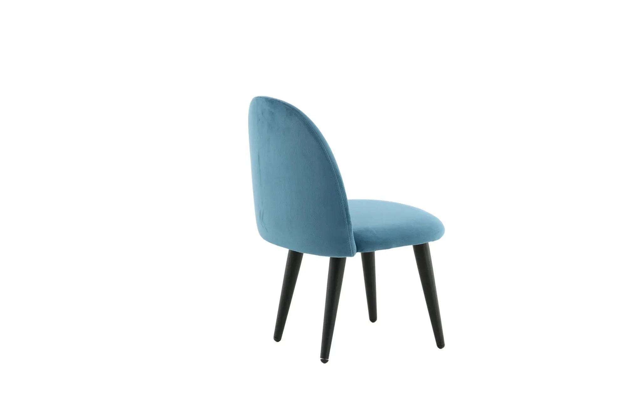 Lot de 2 chaises de salle à manger Velvet - 40 x 42 x 61 - Polyester Velvet