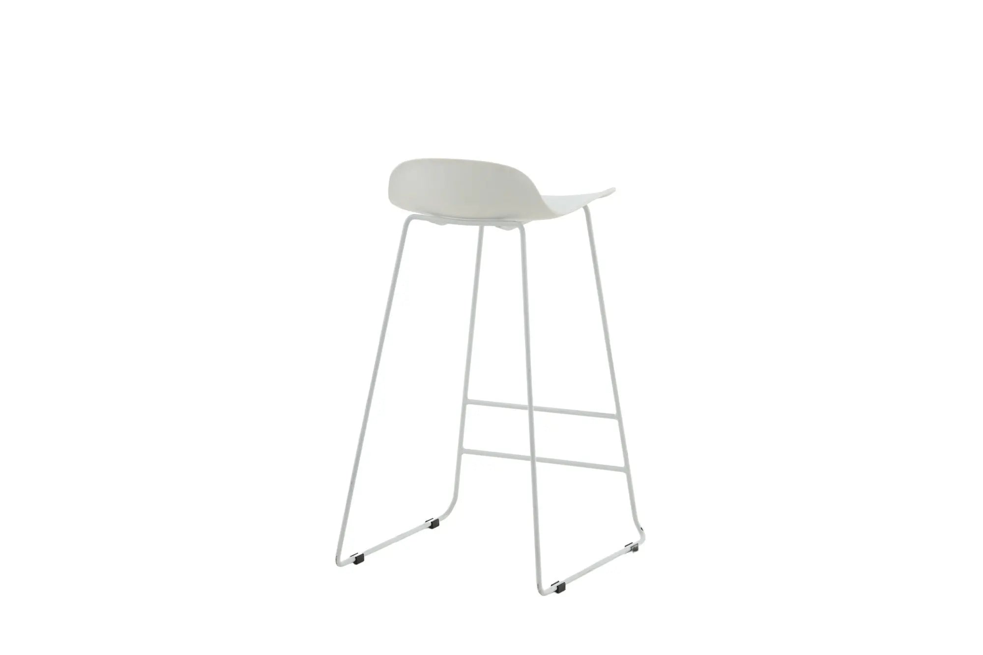 Lot de 2 tabourets de bar Wave - 42 x 50 x 87 - Plastique