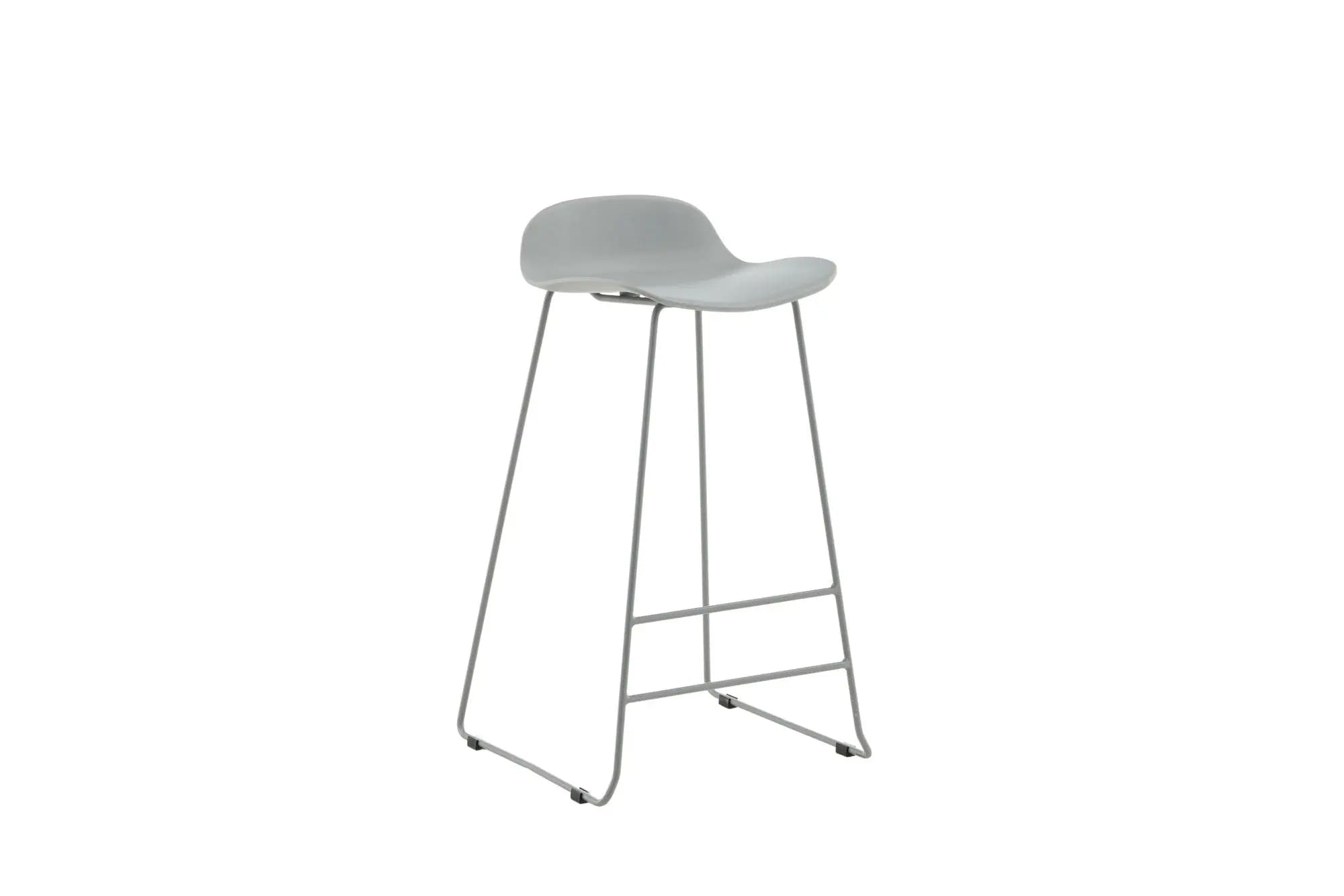 Lot de 2 tabourets de bar Wave - 42 x 50 x 87 - Plastique