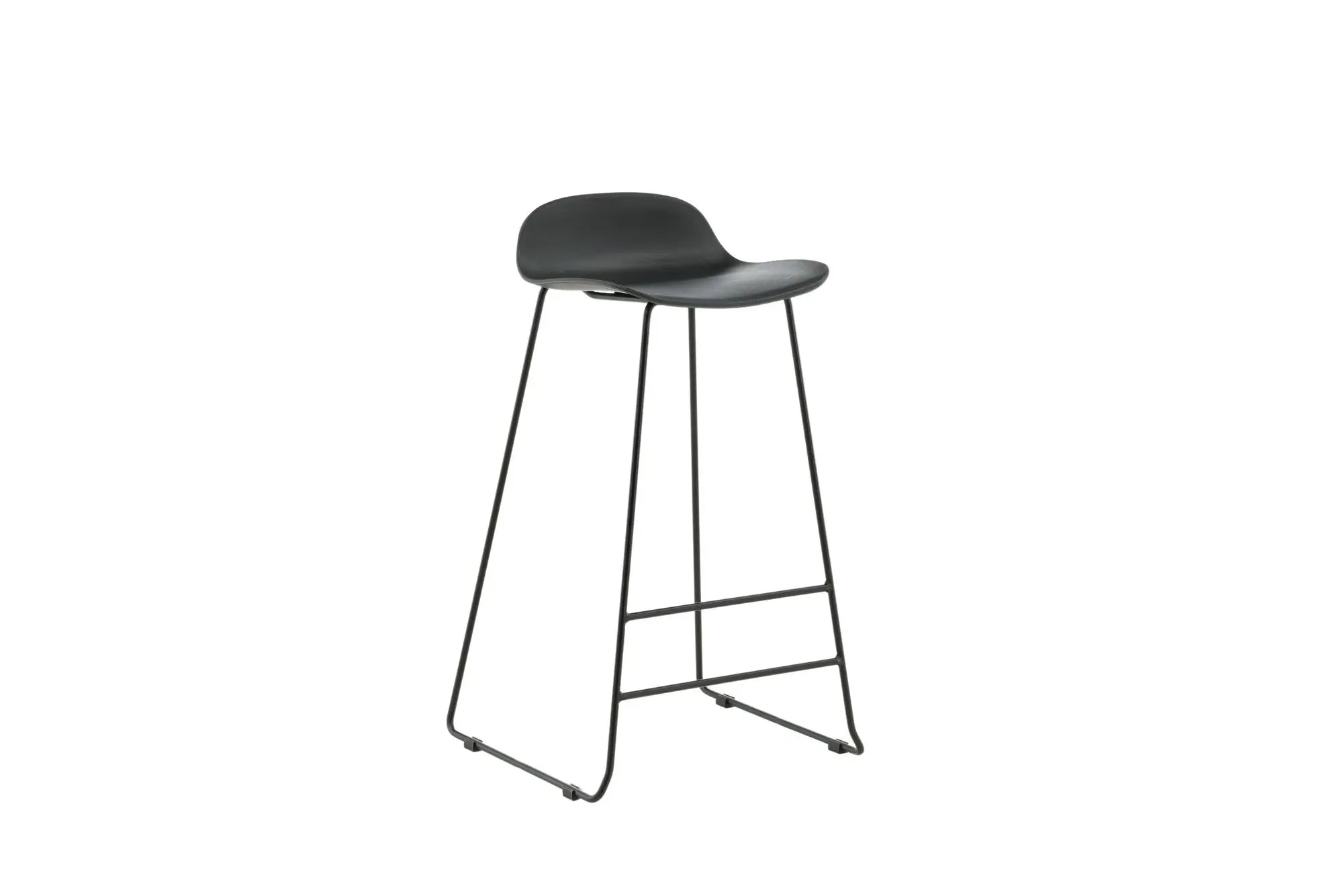 Lot de 2 tabourets de bar Wave - 42 x 50 x 87 - Plastique