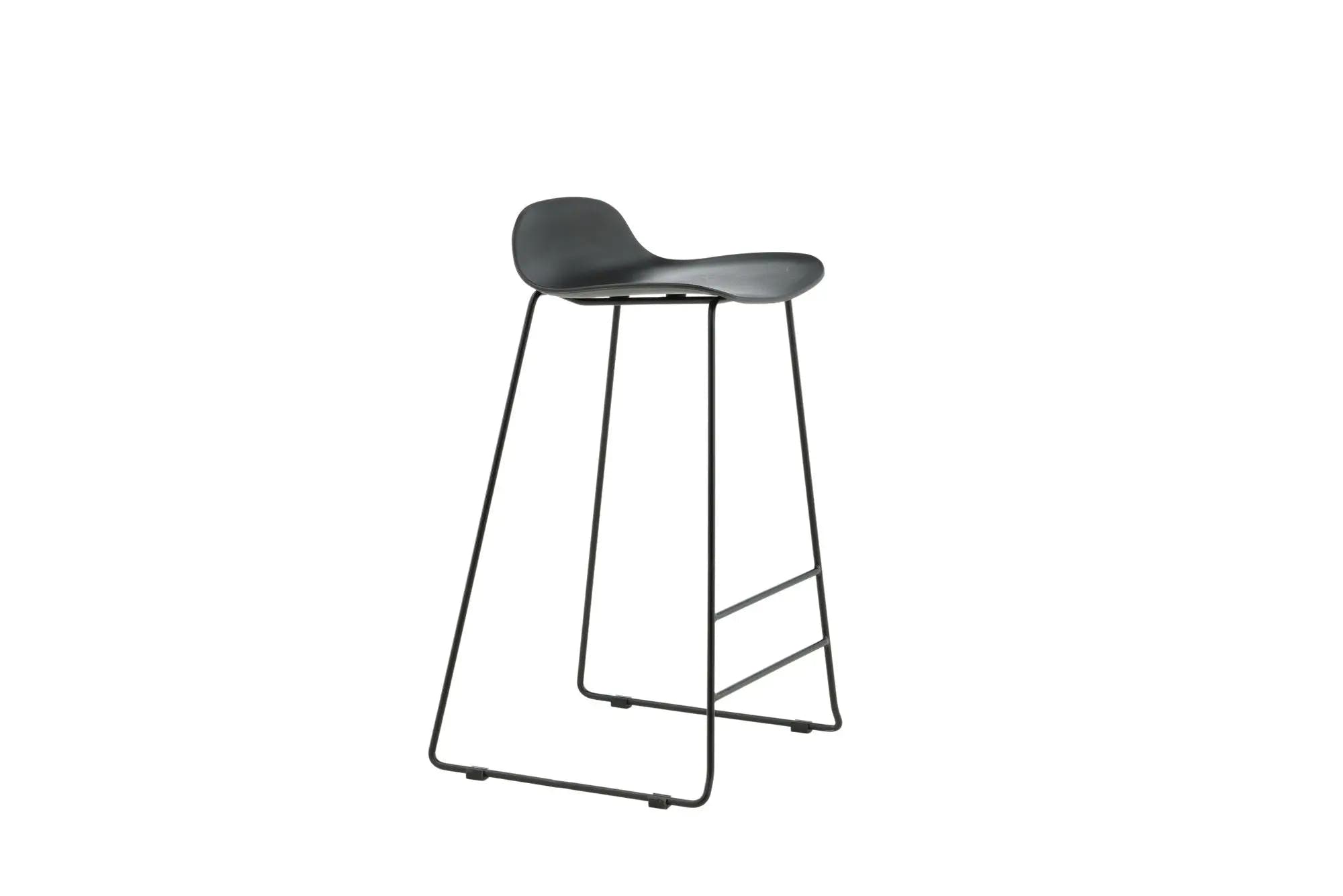 Lot de 2 tabourets de bar Wave - 42 x 50 x 87 - Plastique