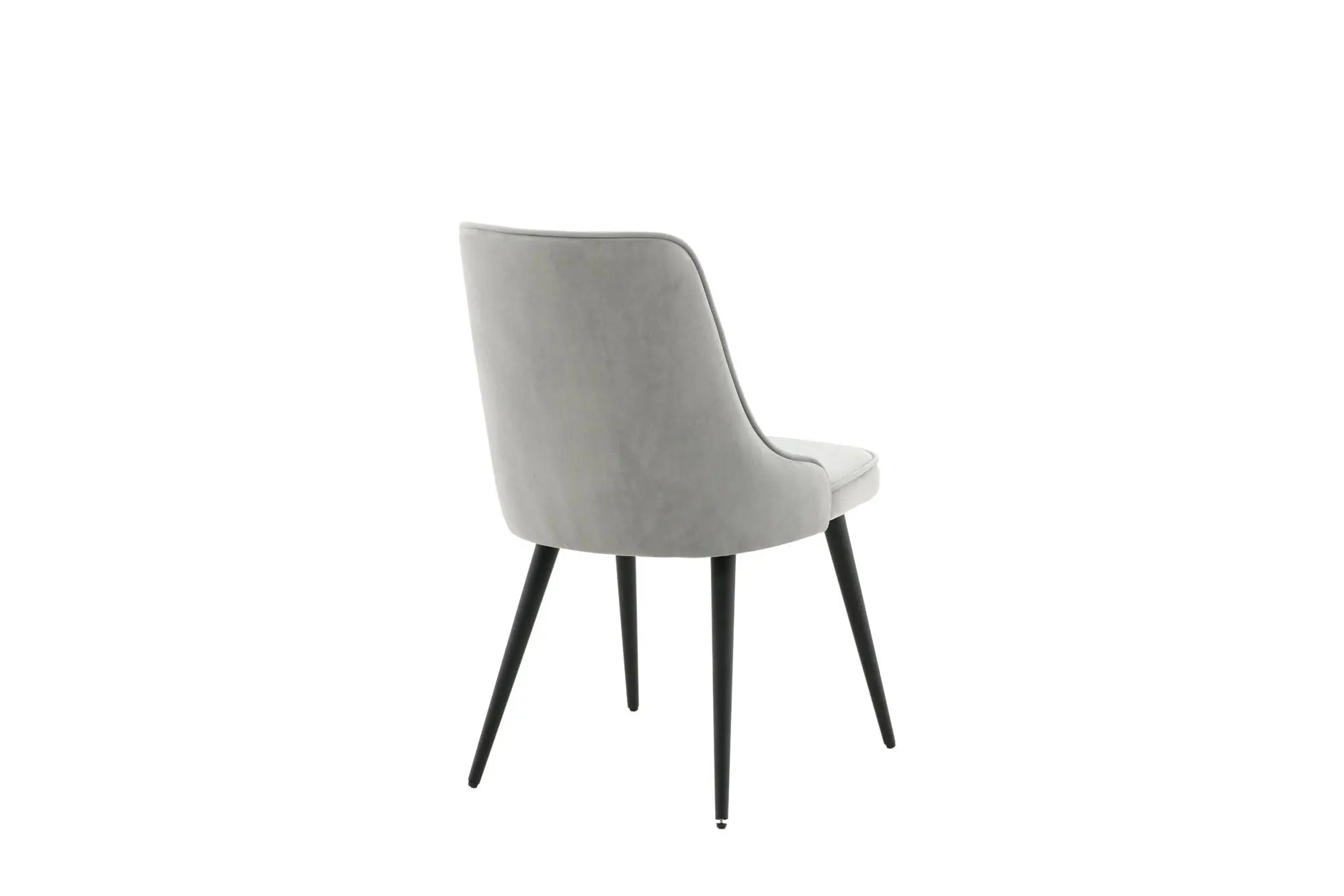 Lot de 2 chaises de salle à manger Velvet Deluxe - 66 x 50 x 88,5 - Polyester Velvet
