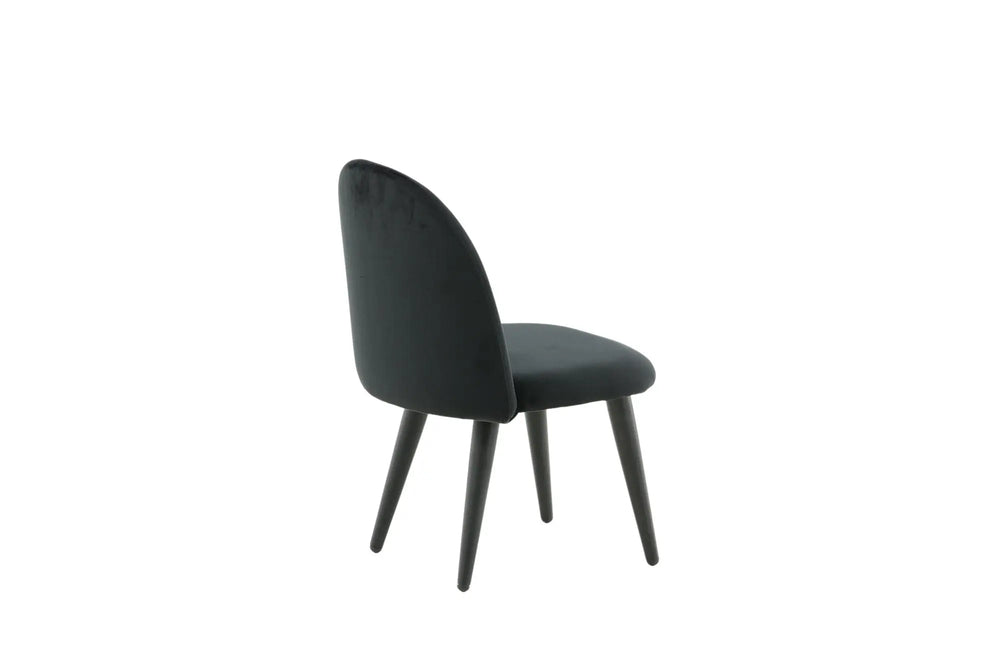 Lot de 2 chaises de salle à manger Velvet - 40 x 42 x 60 - Polyester Velvet