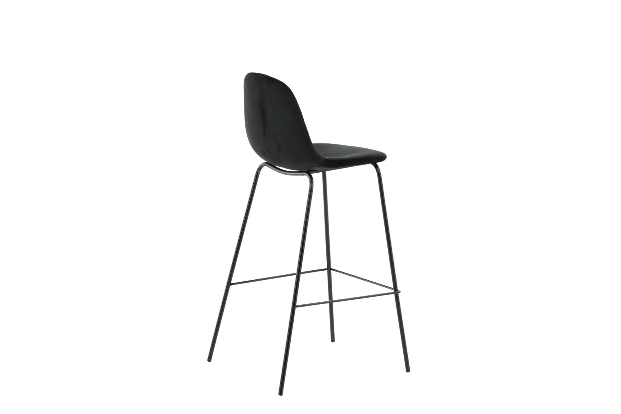 Lot de 2 chaises de bar Polar - 43 x 41,5 x 105 - Polyester