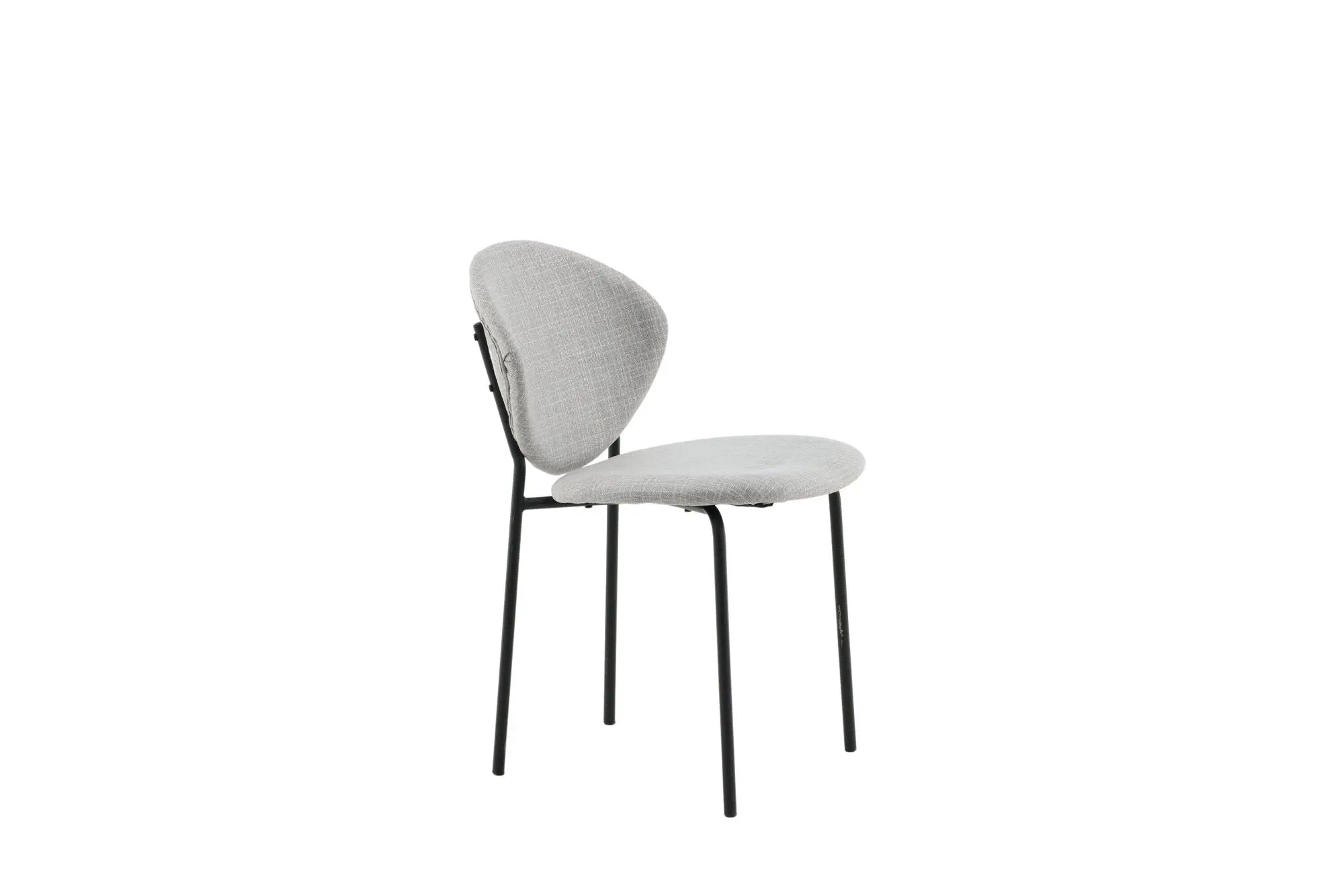 Lot de 2 chaises de salle à manger Vault - 62 x 46 x 80 - Polyester