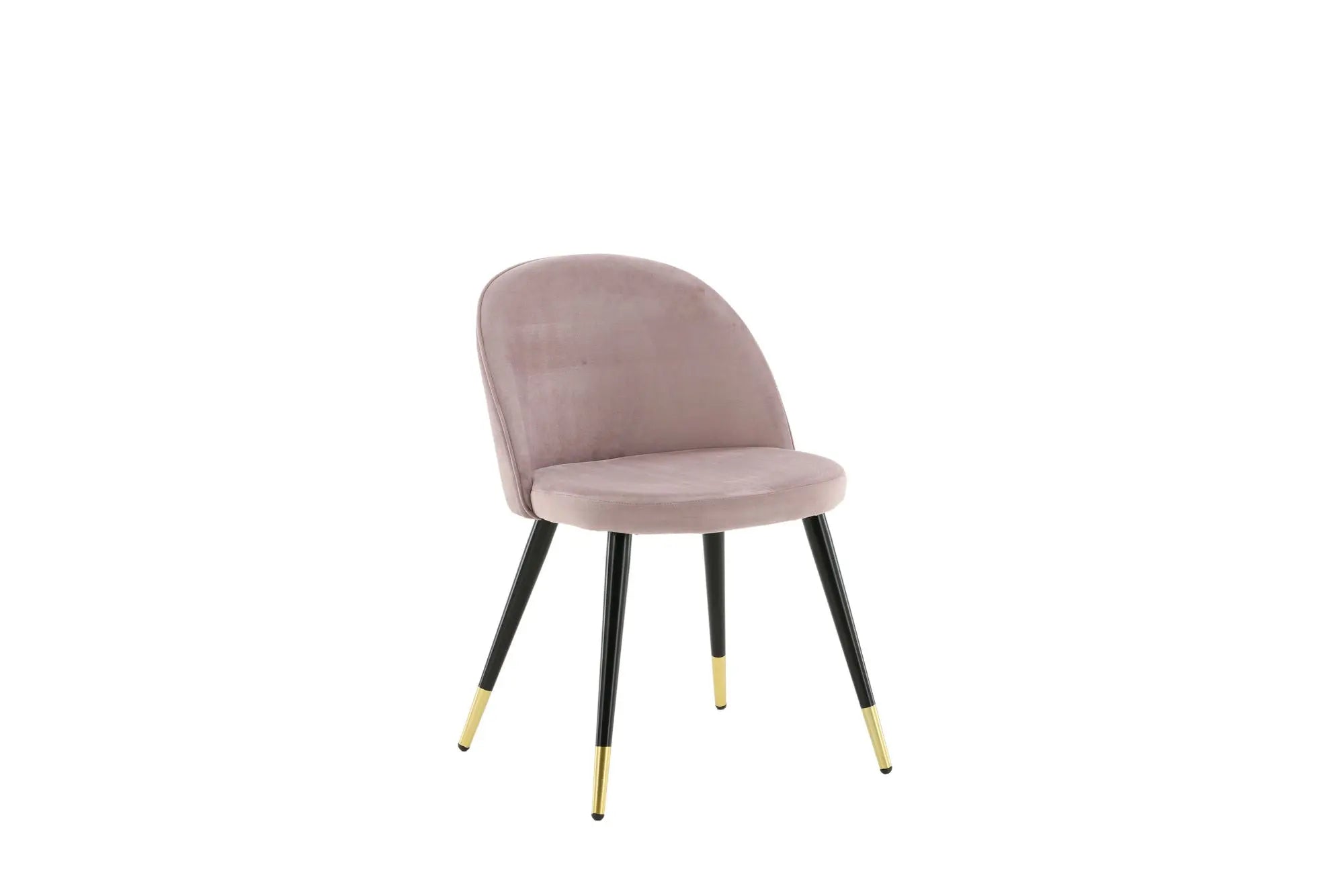 Lot de 2 chaises de salle à manger Velvet - 57 x 50 x 76,5 - Polyester Velvet