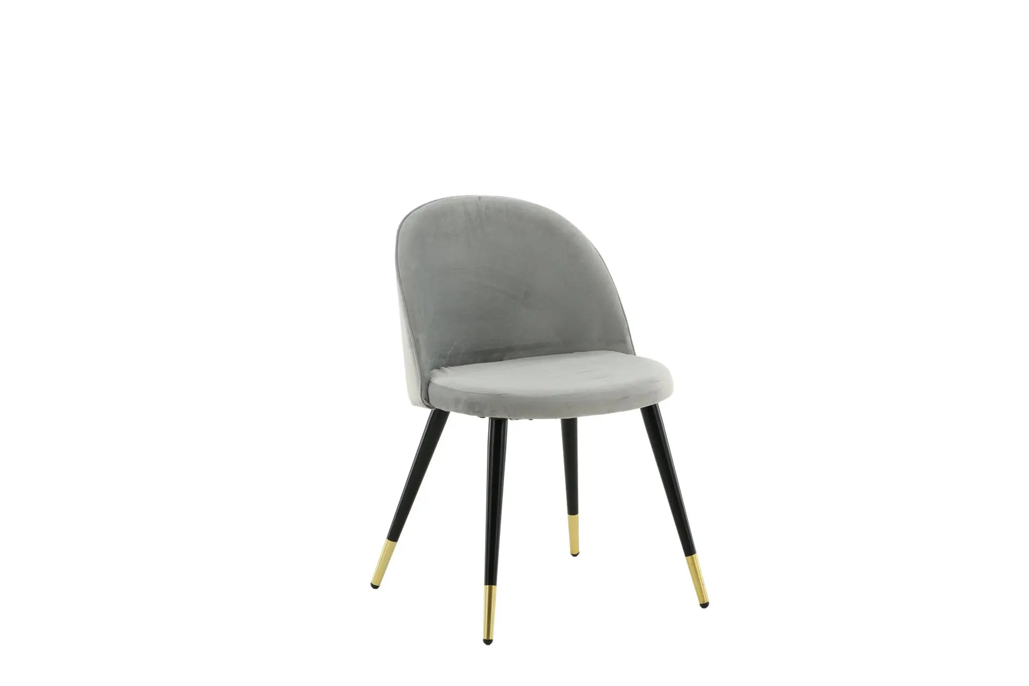 Lot de 2 chaises de salle à manger Velvet - 57 x 50 x 76,5 - Polyester Velvet