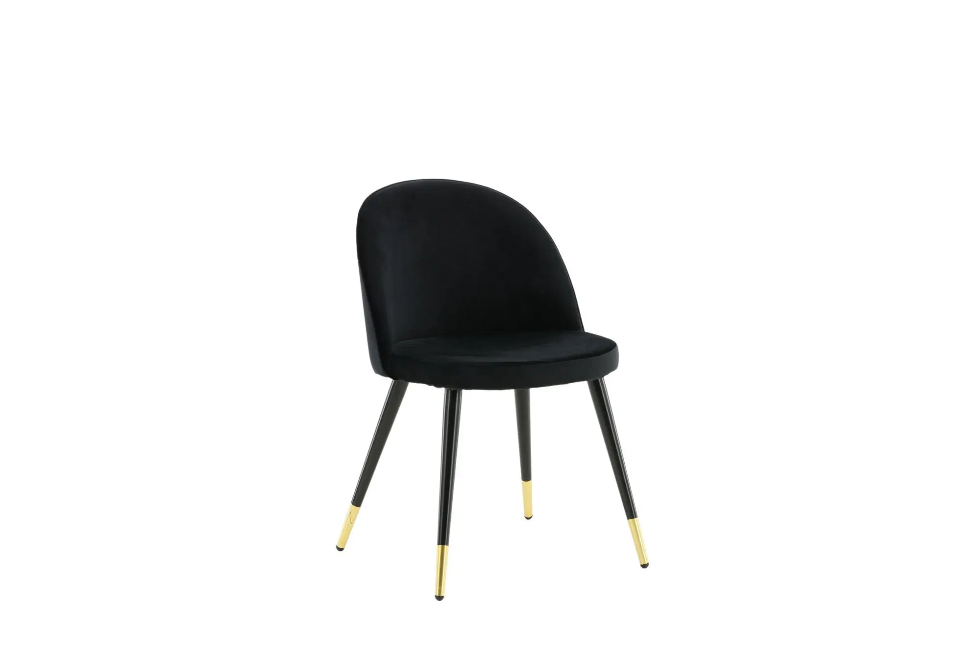 Lot de 2 chaises de salle à manger Velvet - 57 x 50 x 76,5 - Polyester Velvet