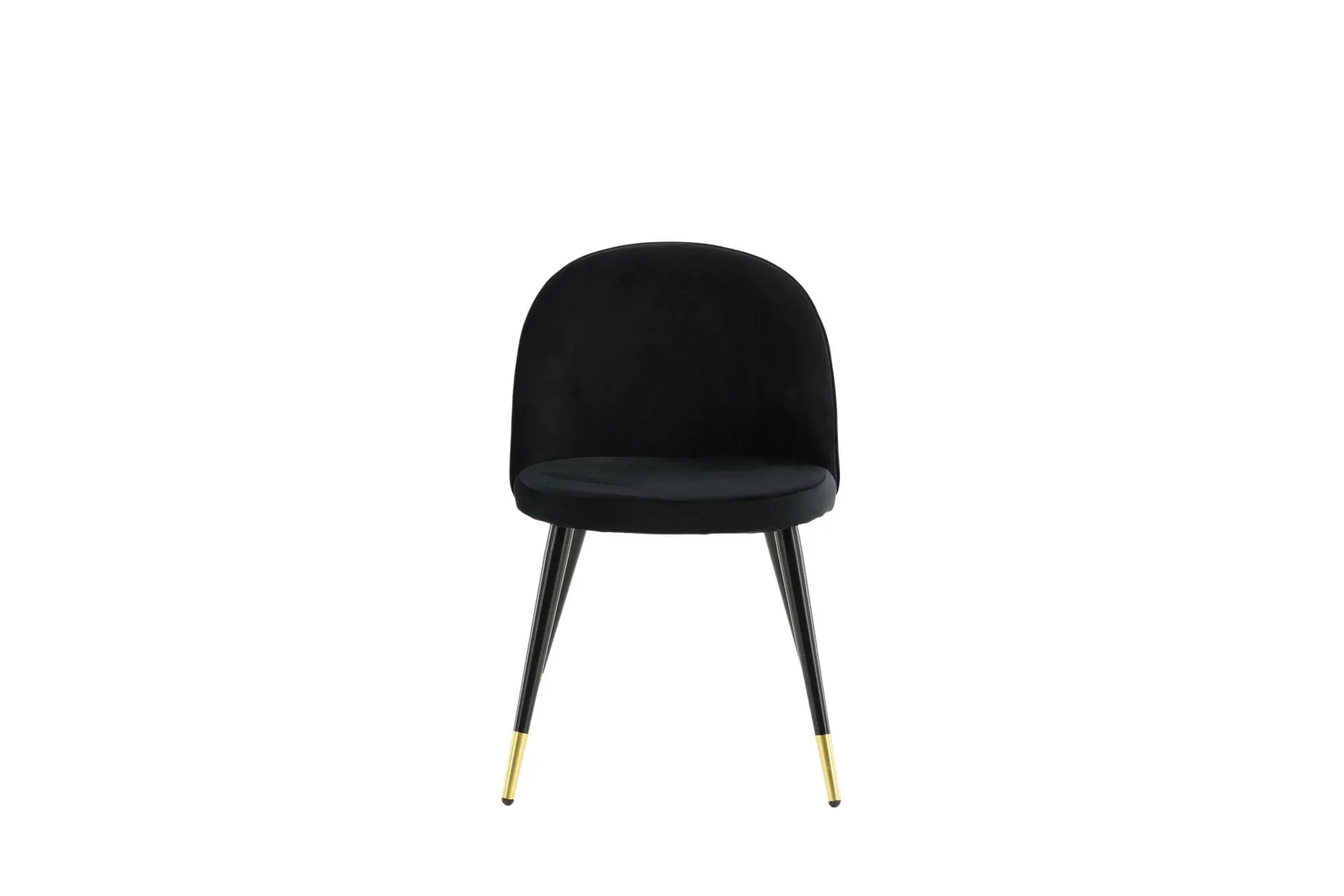 Lot de 2 chaises de salle à manger Velvet - 57 x 50 x 76,5 - Polyester Velvet