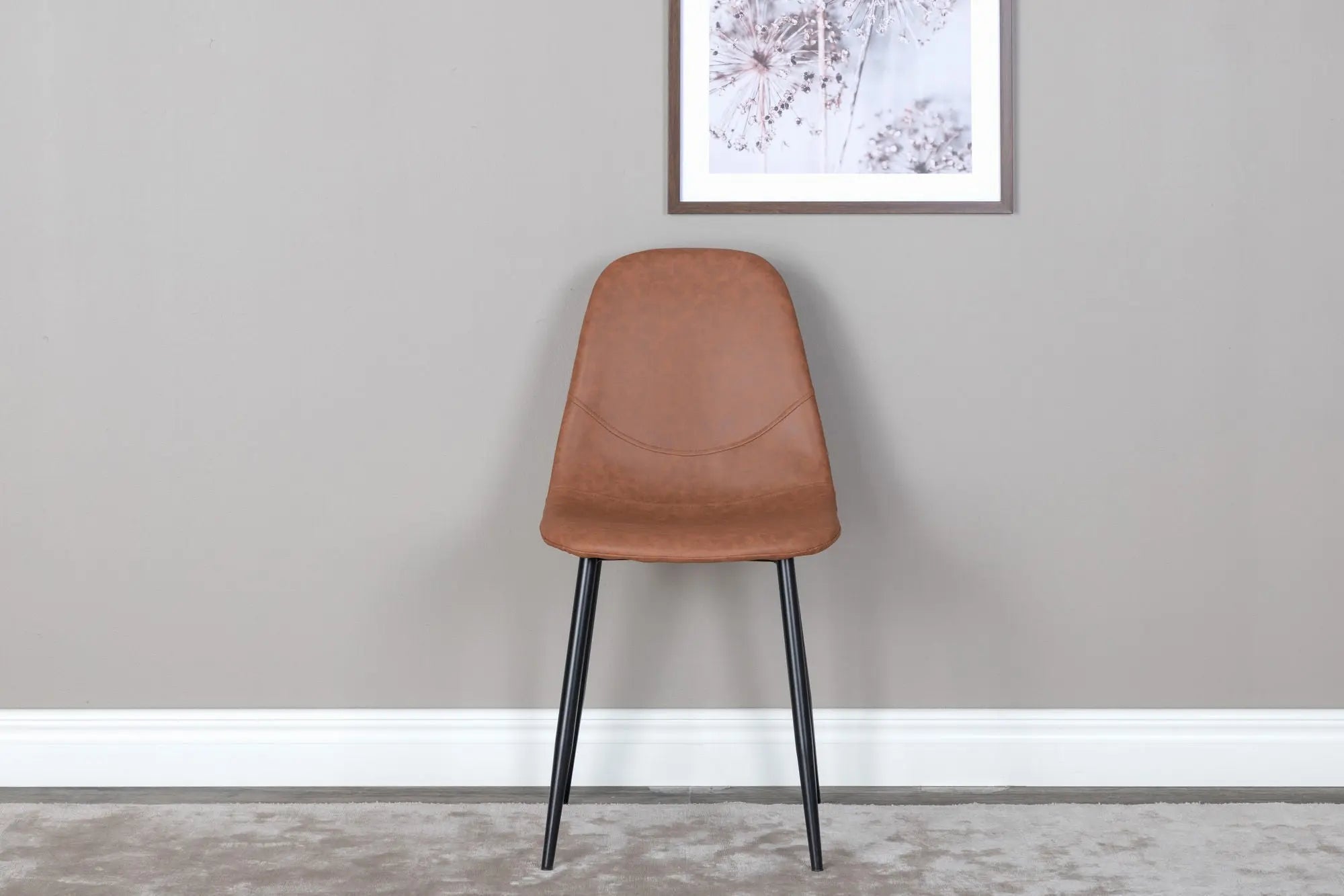 Lot de 2 chaises de salle à manger Polar - 53 x 88 x 46 - PU