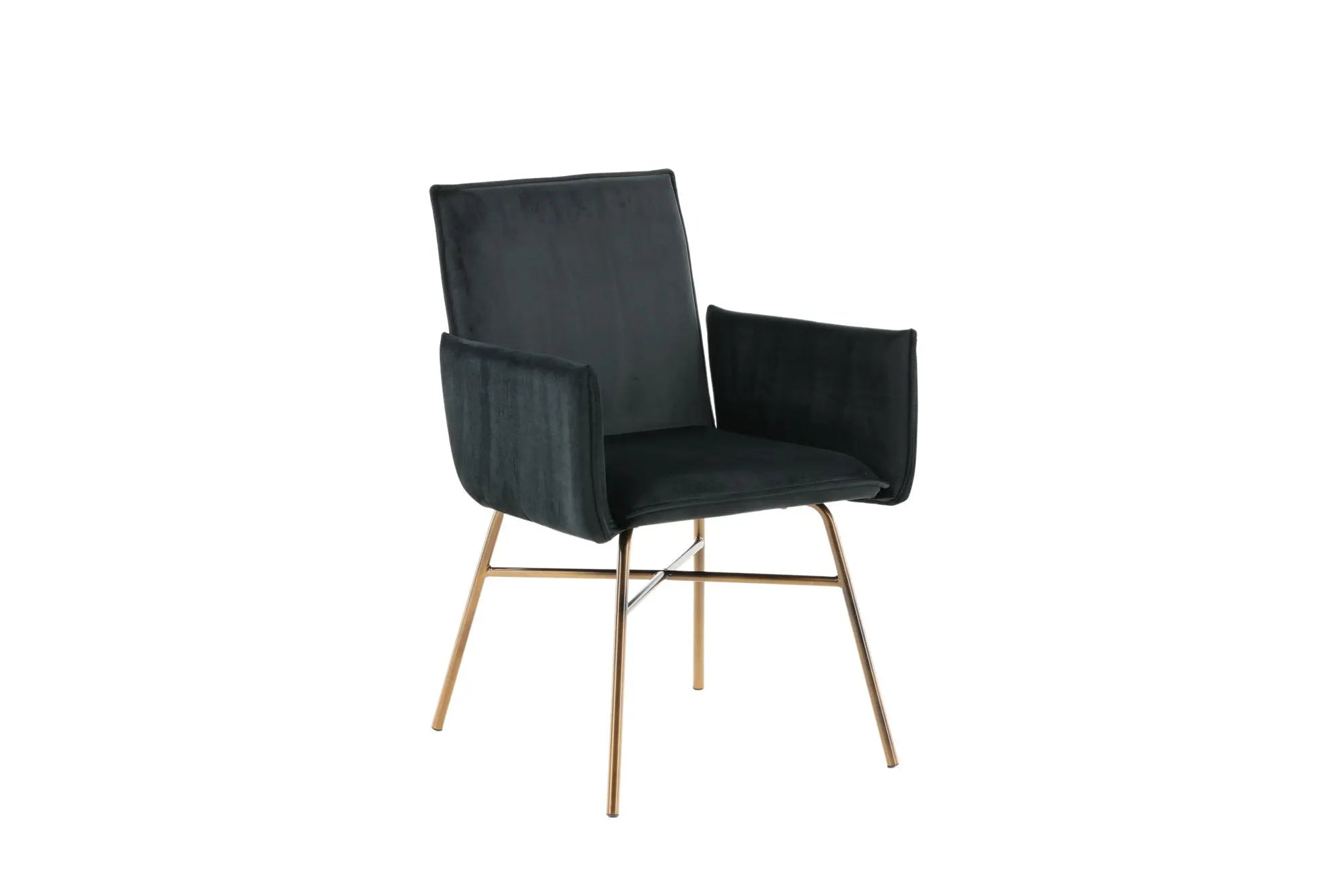 Chaise de salle à manger Petra - 60 x 87 x 57 - Polyester Velvet