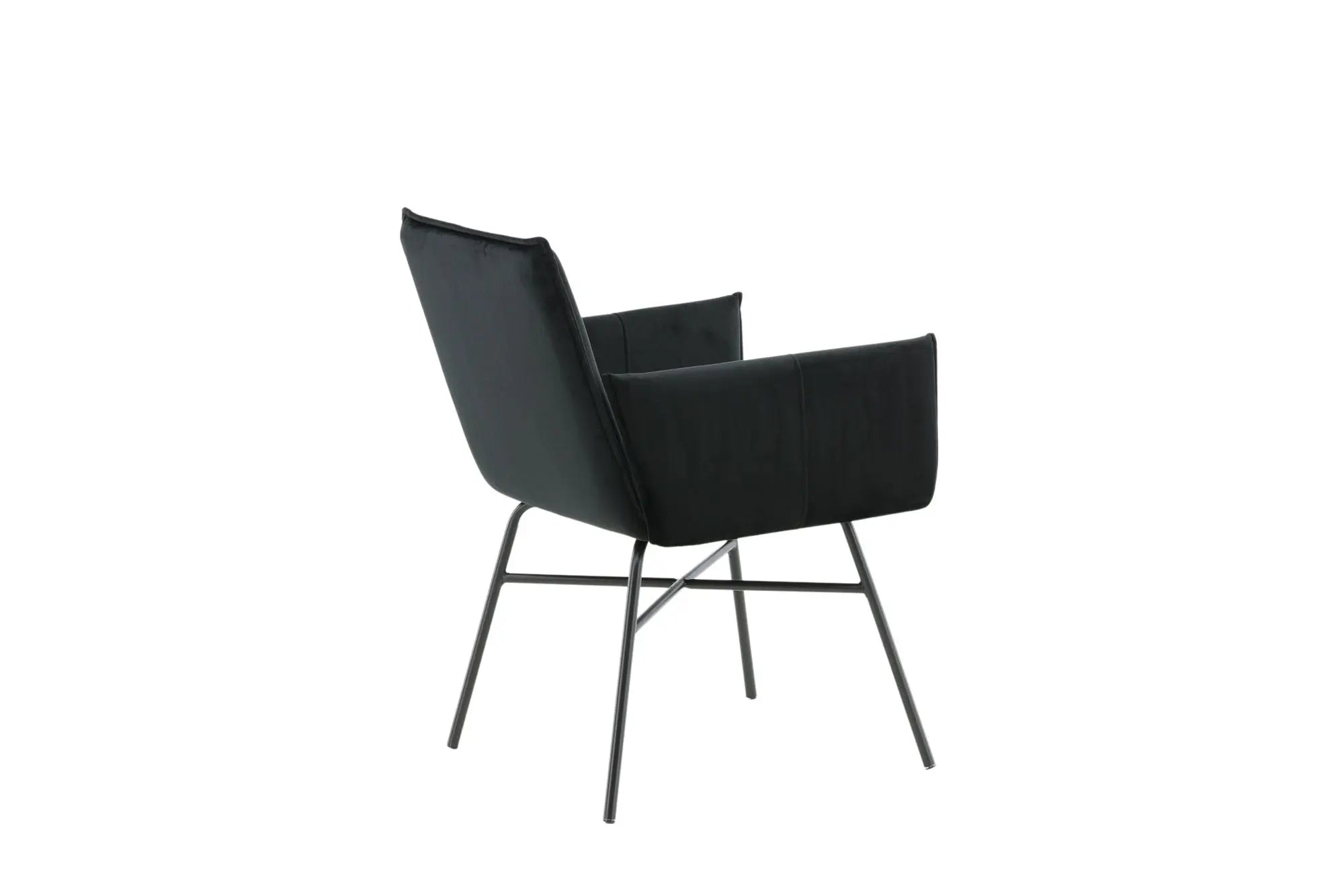 Chaise de salle à manger Petra - 60 x 87 x 57 - Polyester Velvet