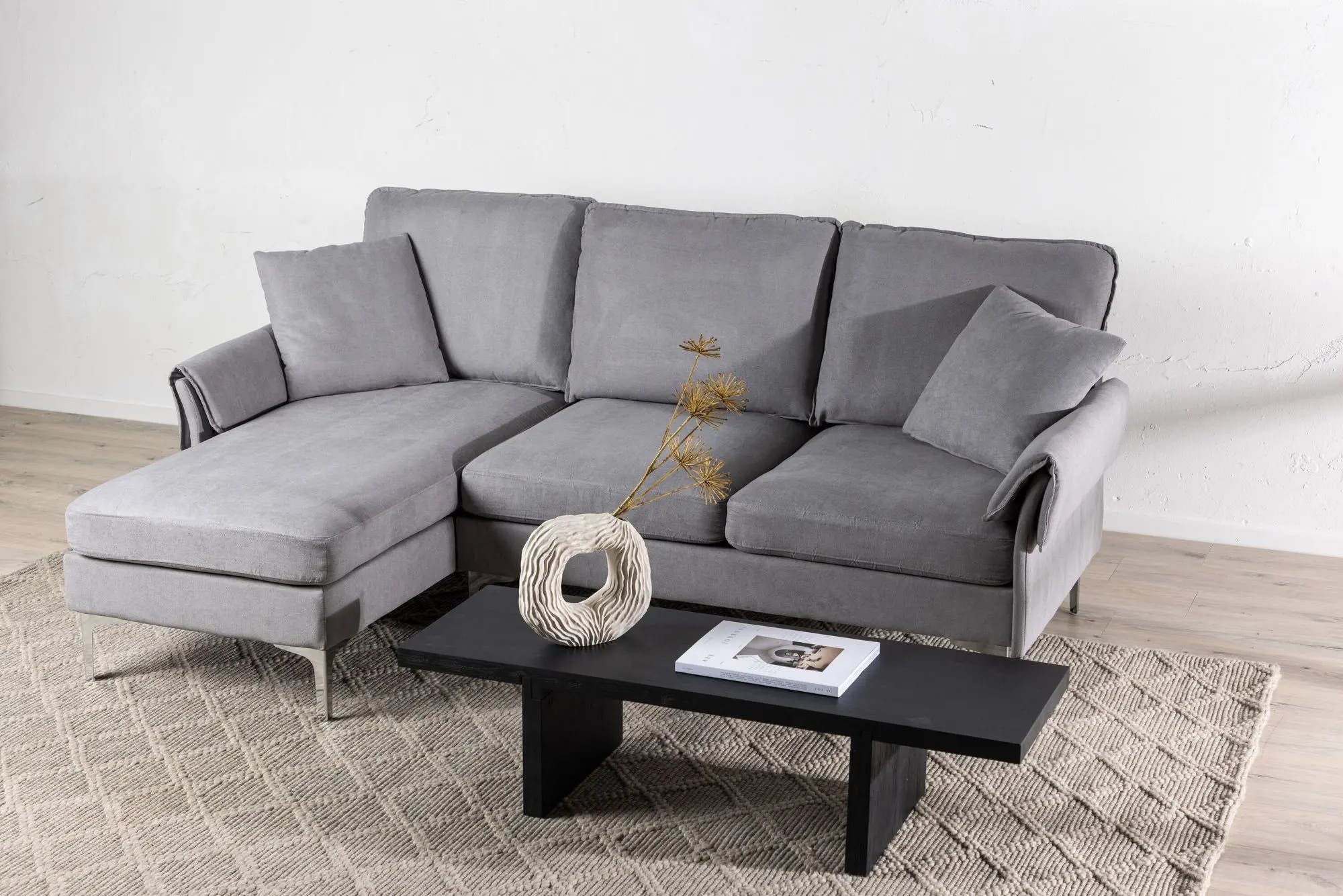 Canapé Toulouse - 212|115 x 84 - Polyester